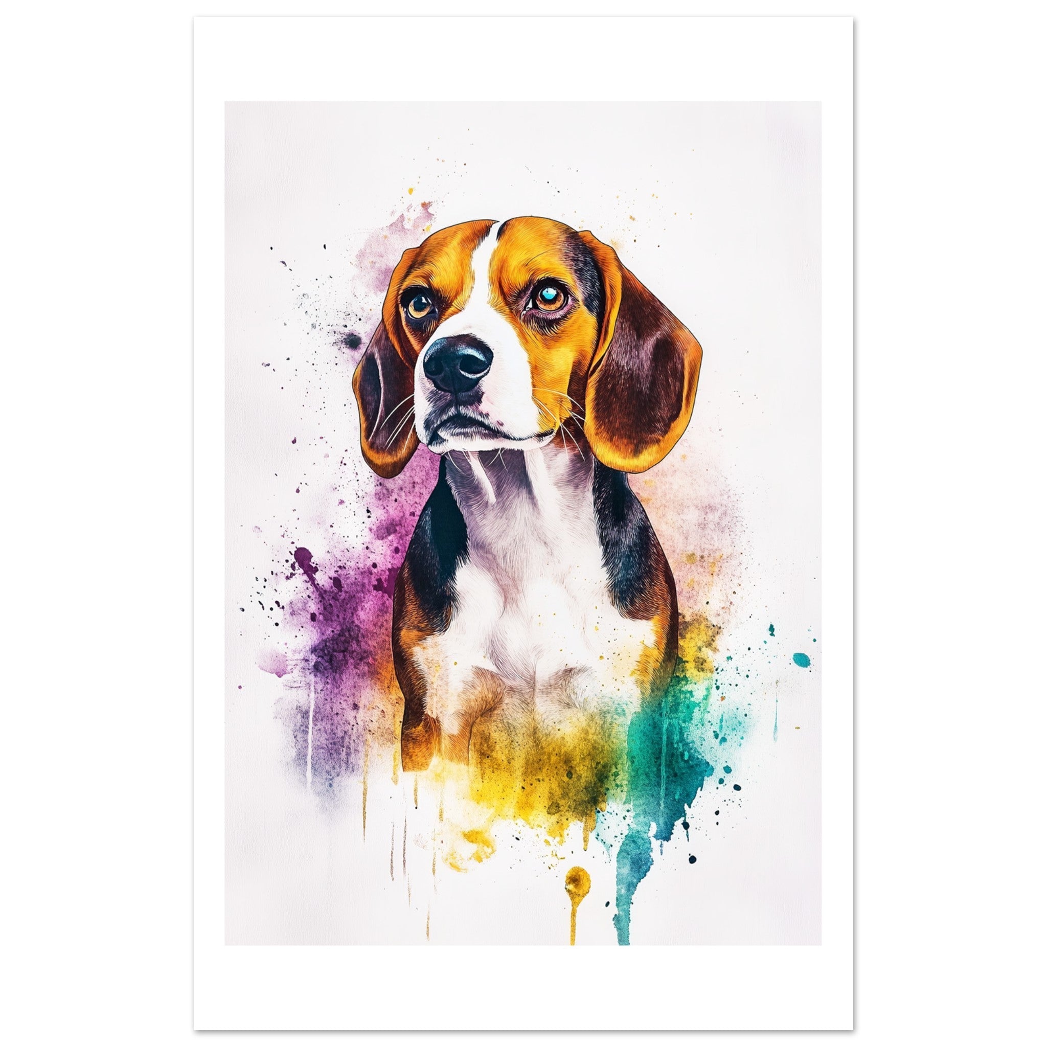 Beagle poster / Beagle Art Work / Beagle Print