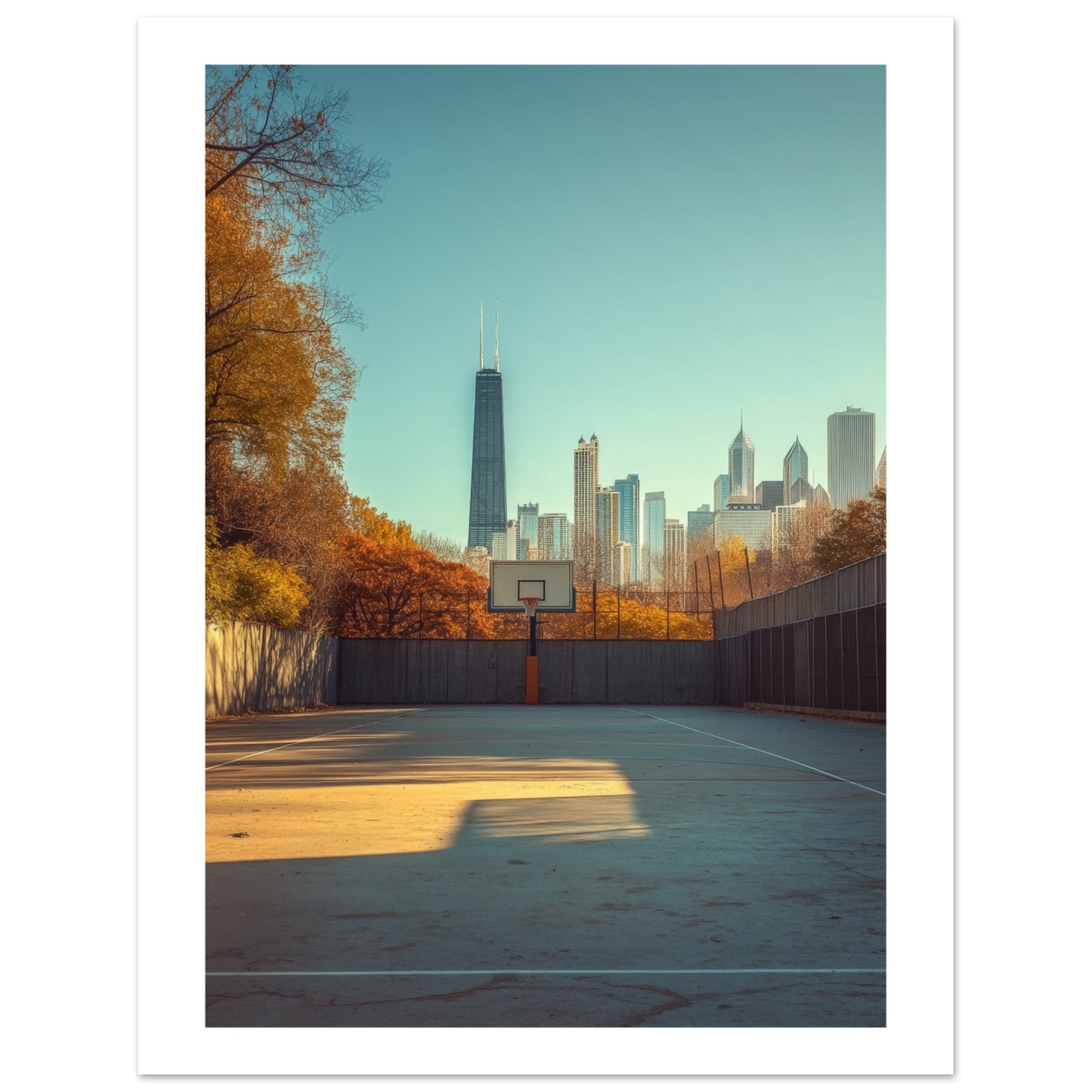 Basketball Court in Chicago
