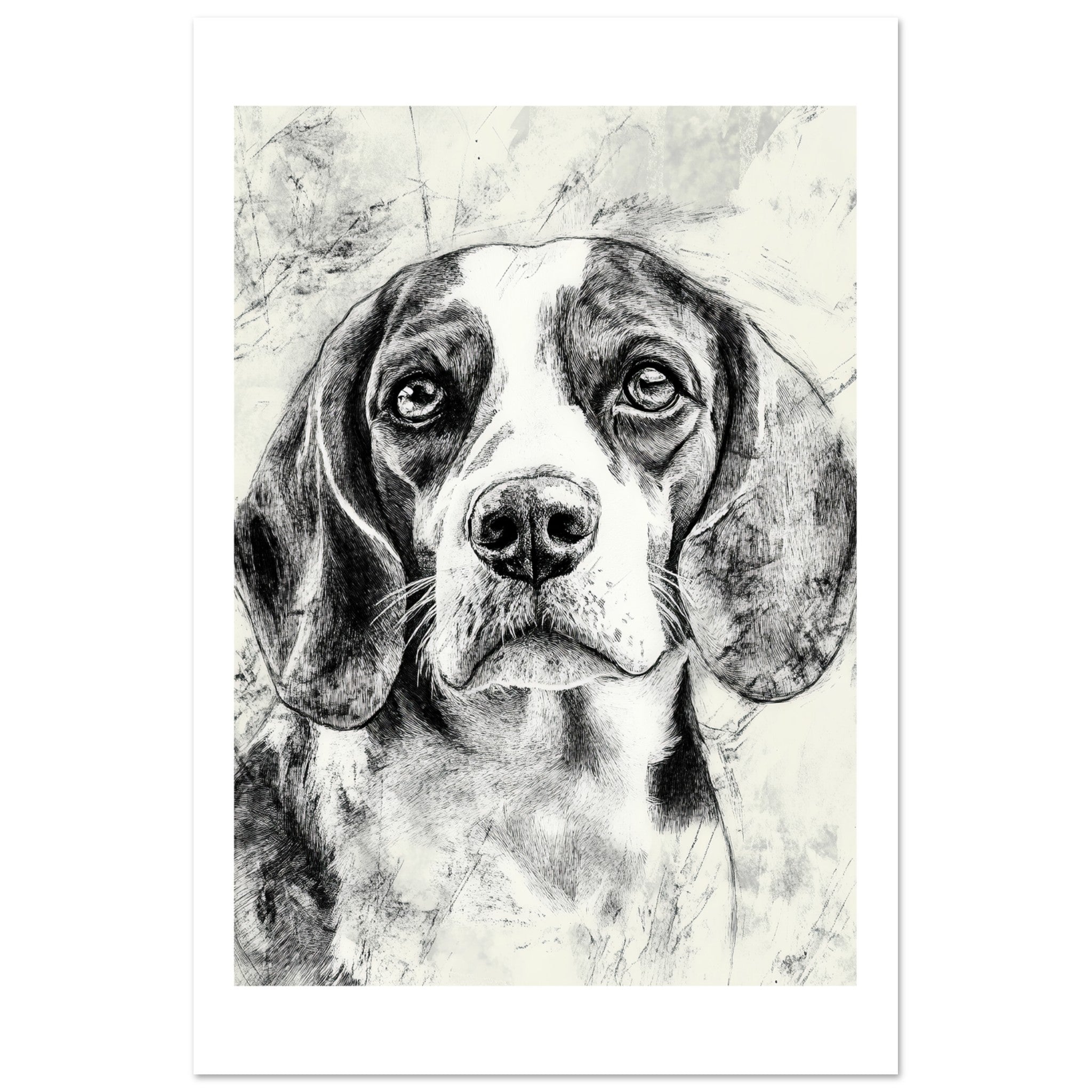 Beagle poster / Beagle Art Work / Beagle Print