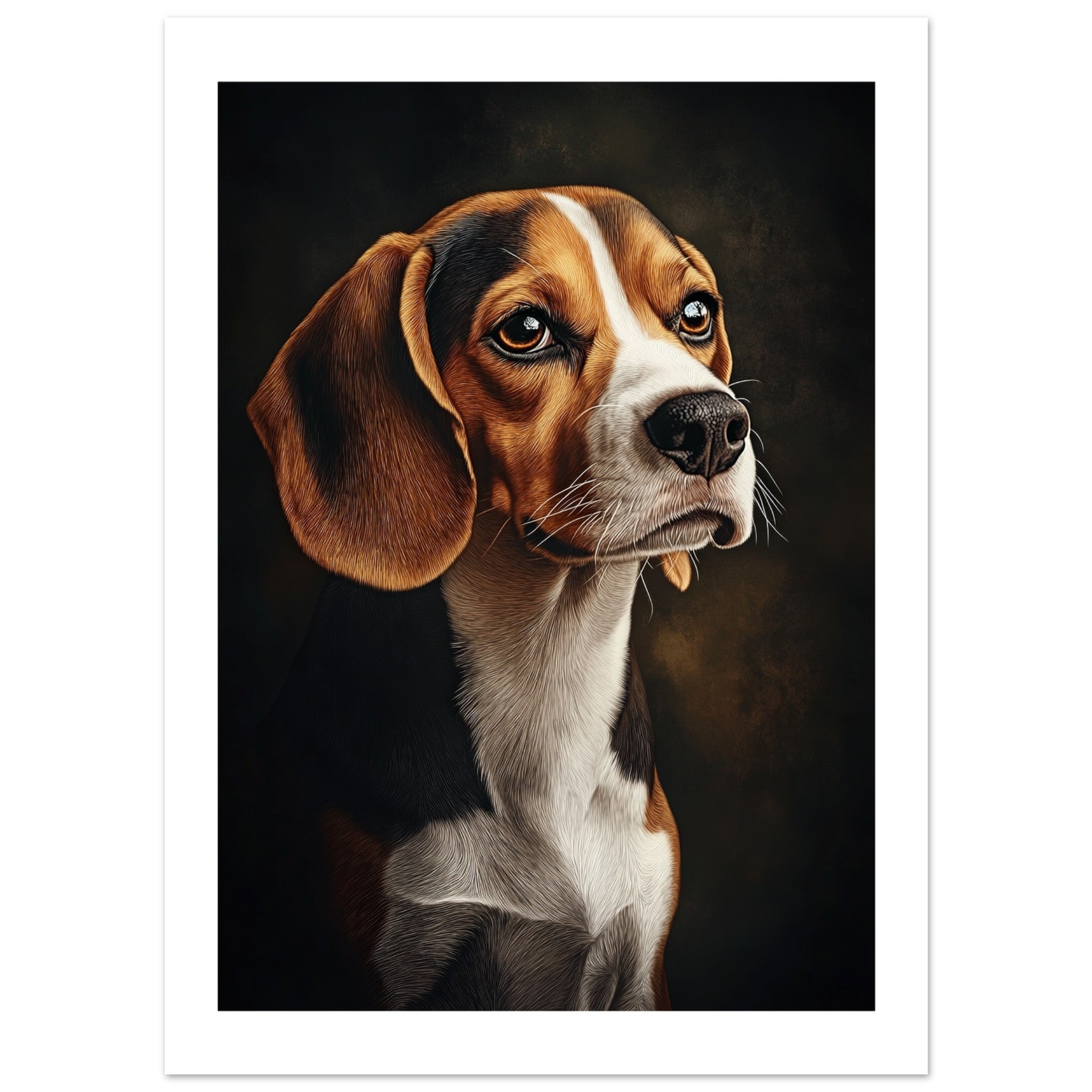 Beagle poster / Beagle Art Work / Beagle Print