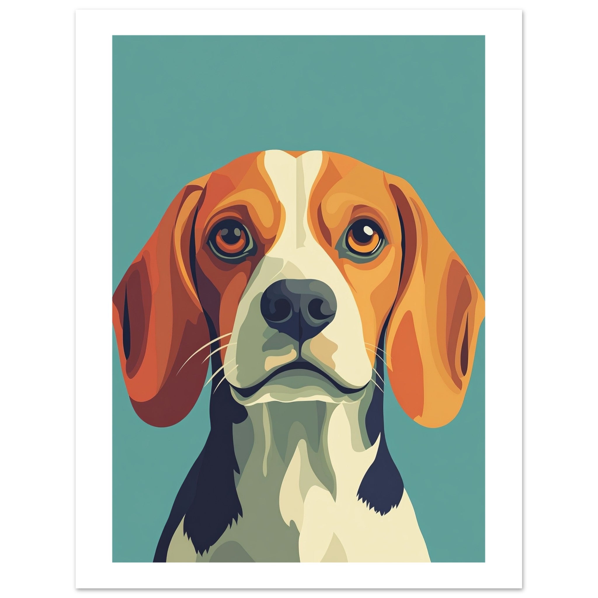 Beagle poster / Beagle Art Work / Beagle Print