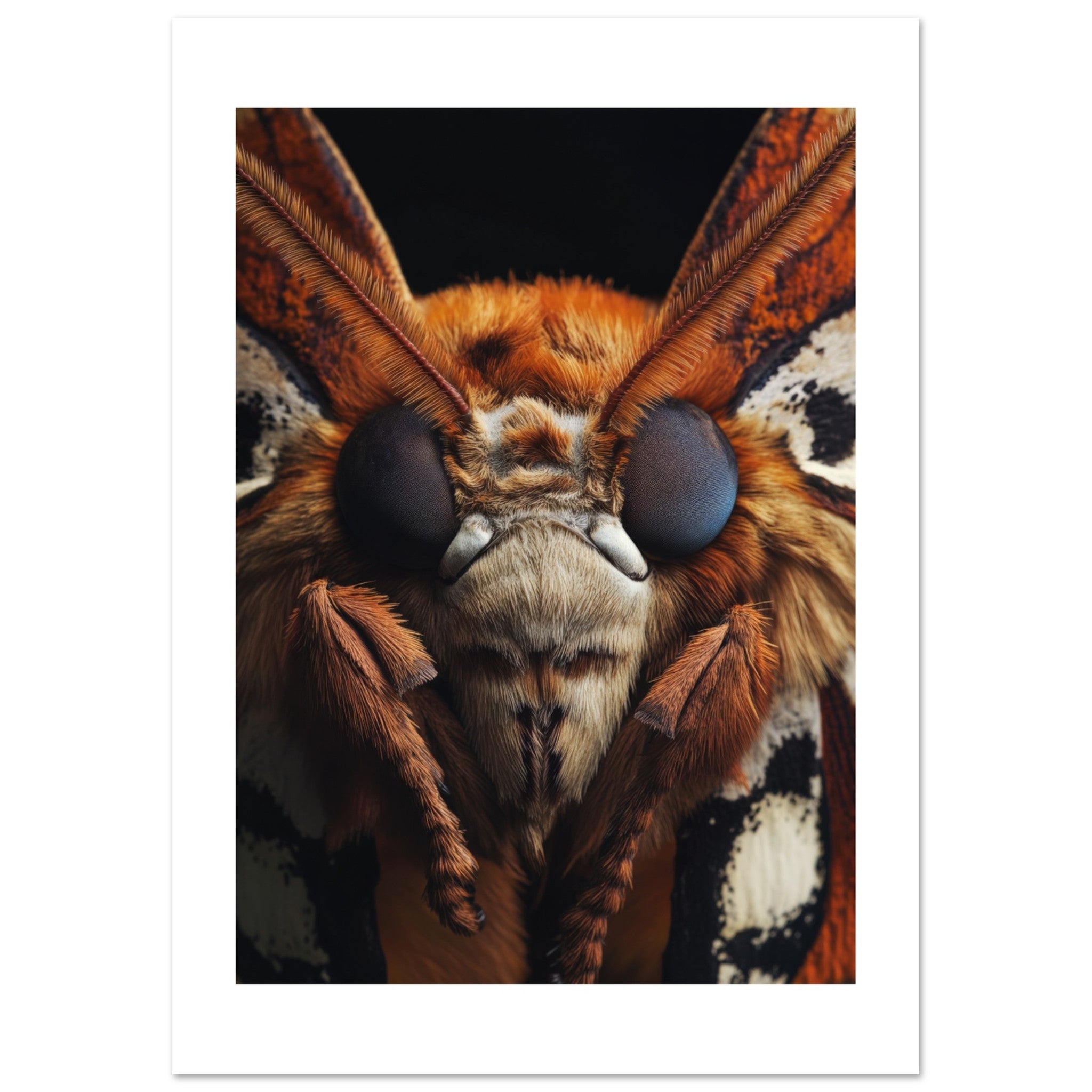 Atlas Moth portrait