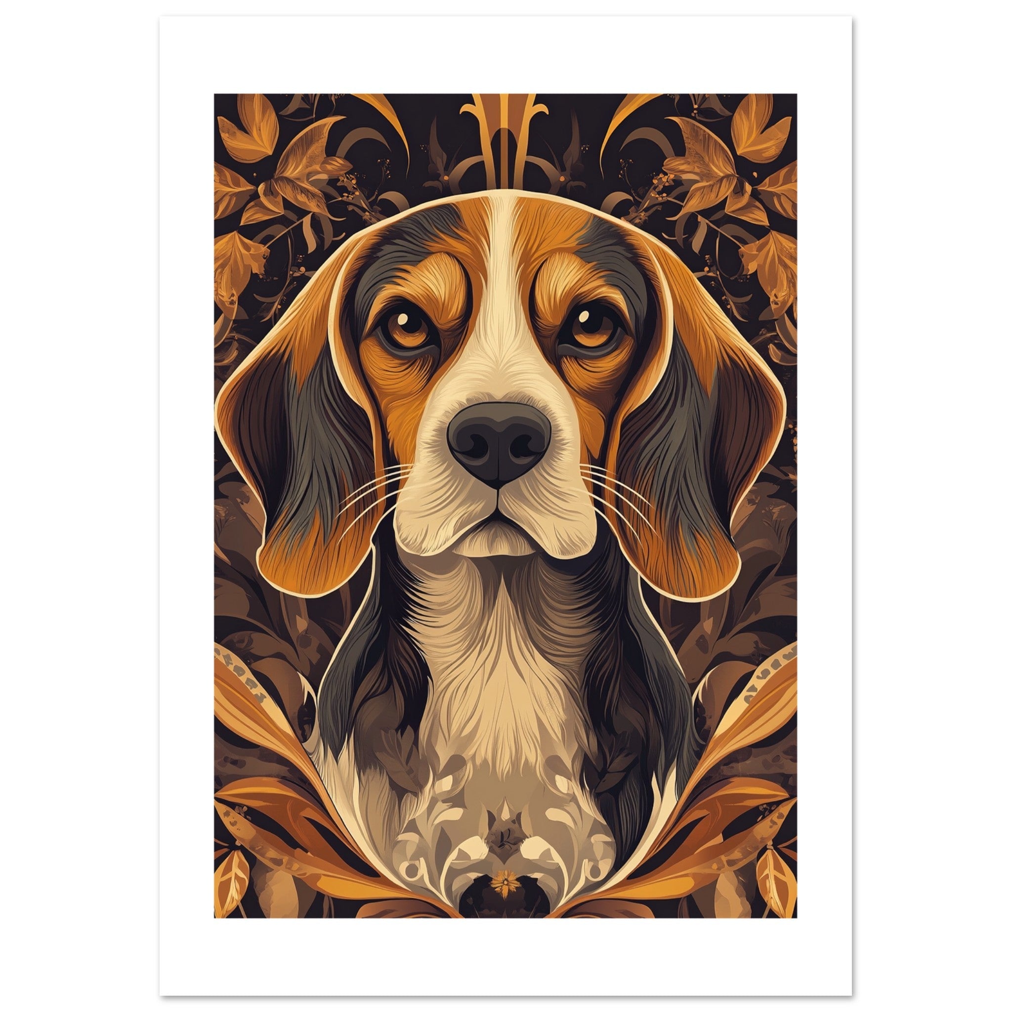 Beagle poster / Beagle Art Work / Beagle Print