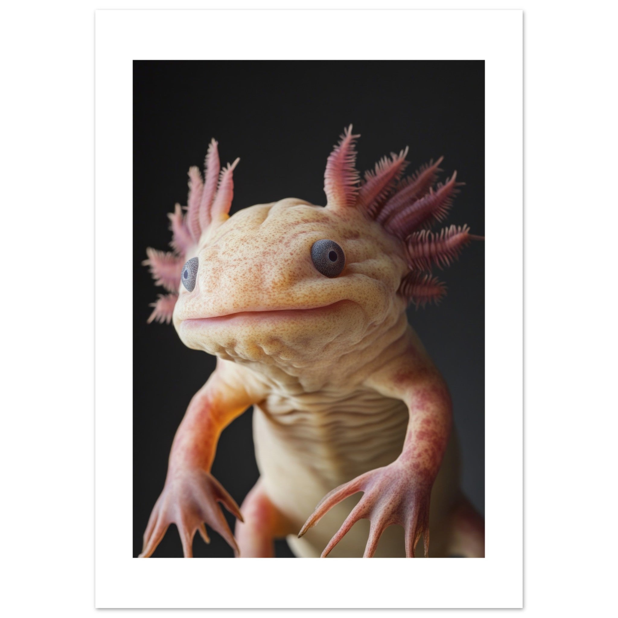 Axolotl portrait 3