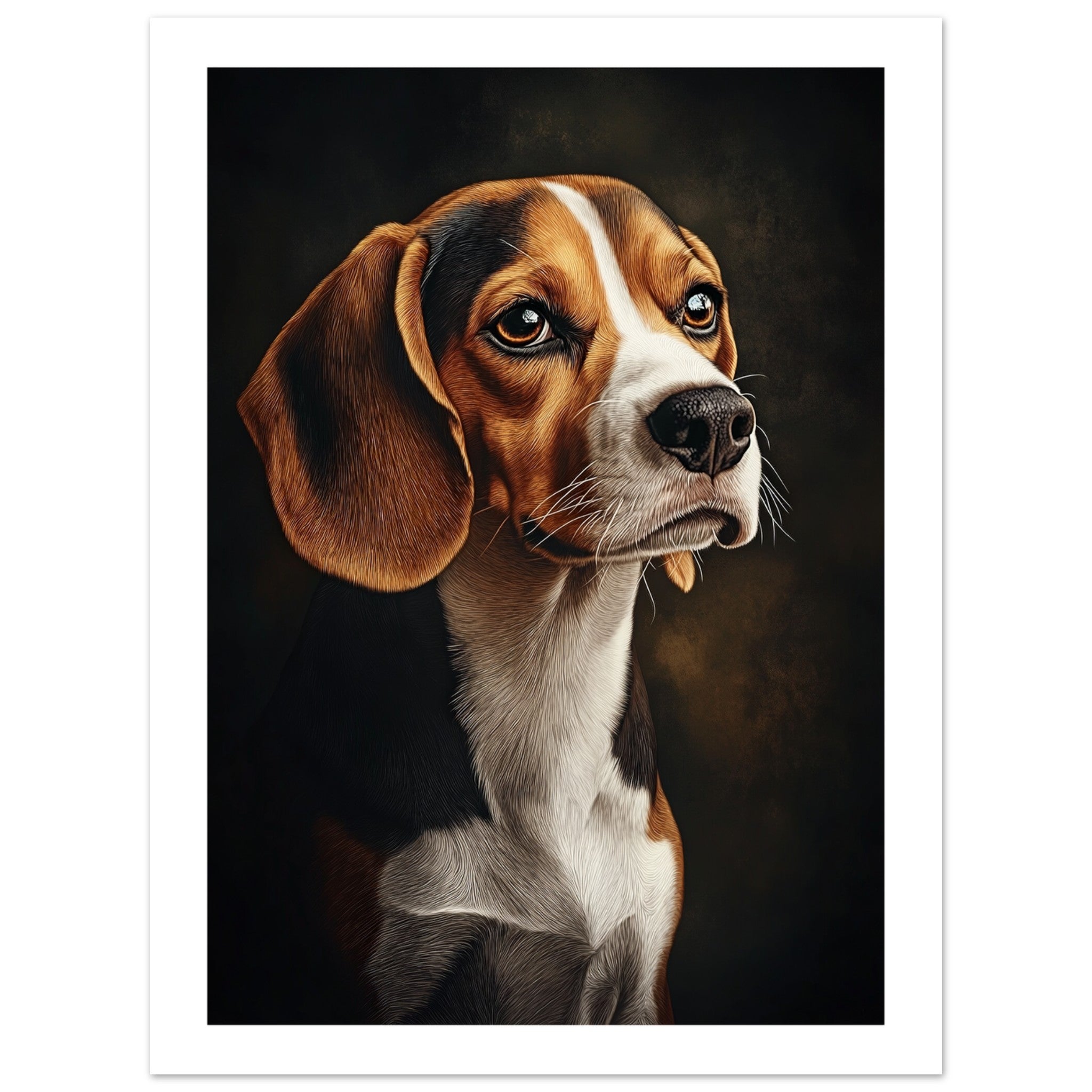 Beagle poster / Beagle Art Work / Beagle Print