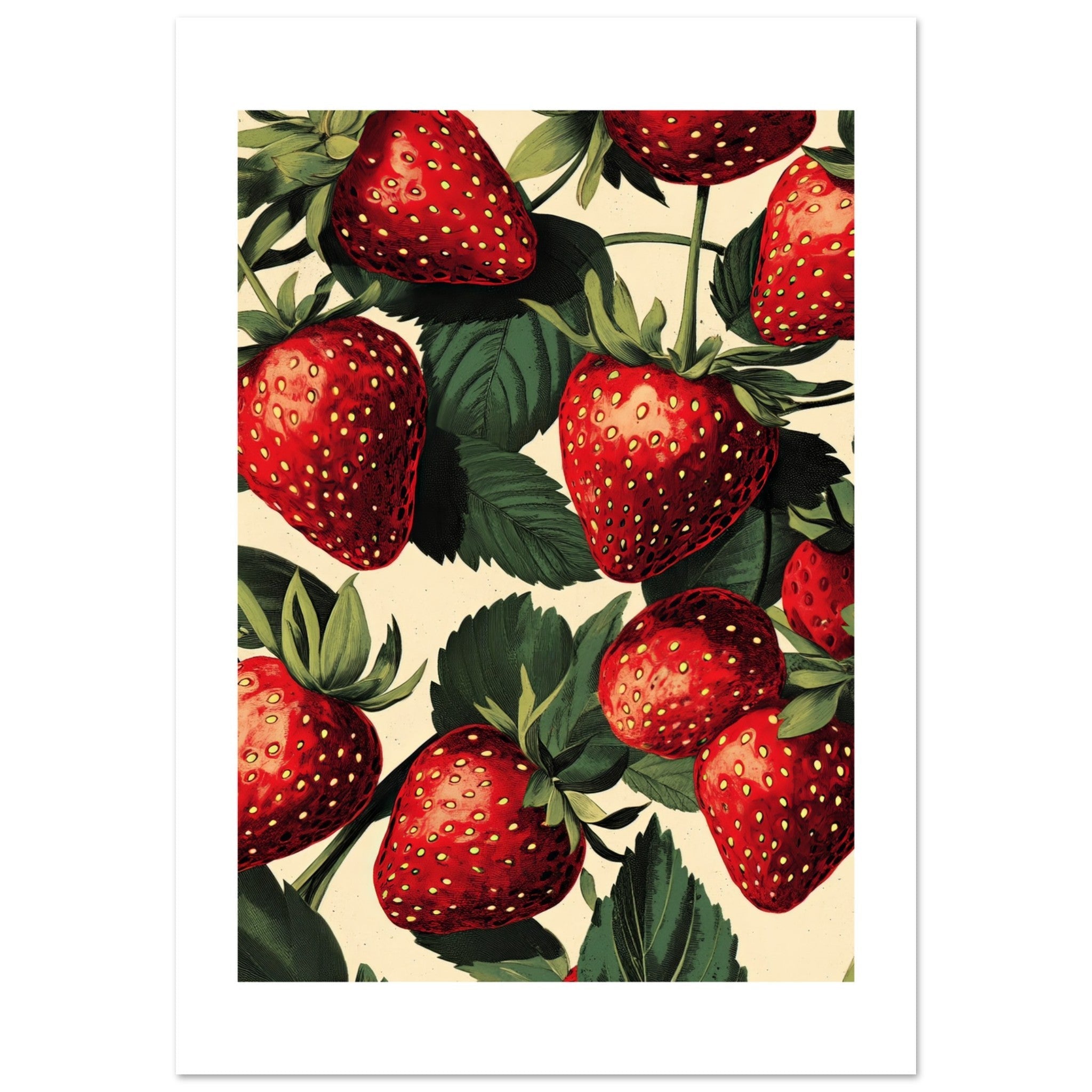 A pattern of Strawberries 1