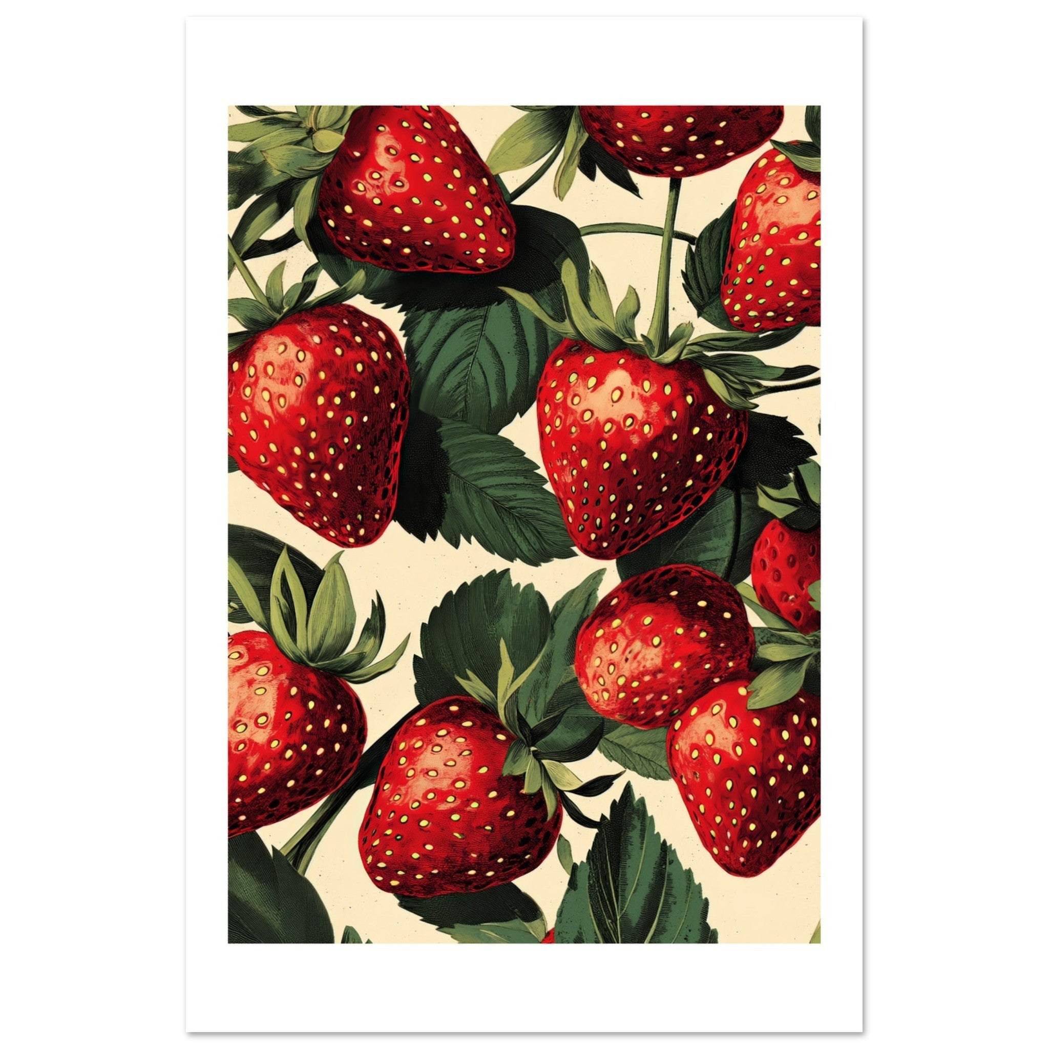 A pattern of Strawberries 1