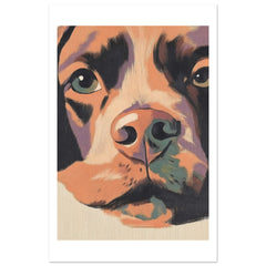 Boykin Spaniel Dog Relaxing Pastel Colored 2