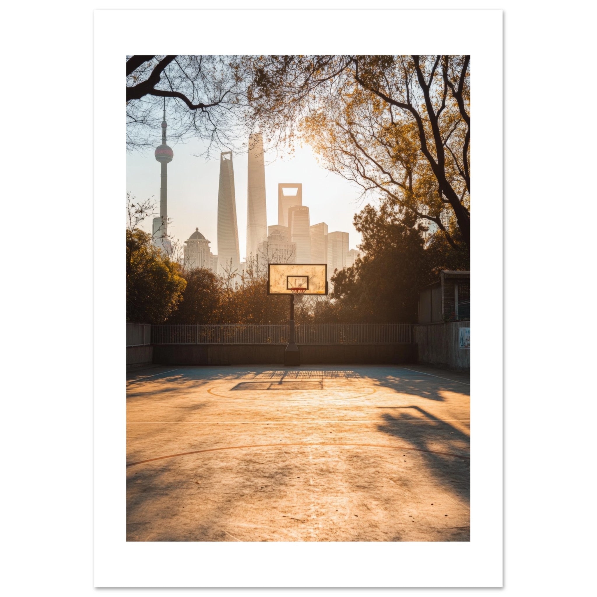 Basketball Court in Shanghai China 2