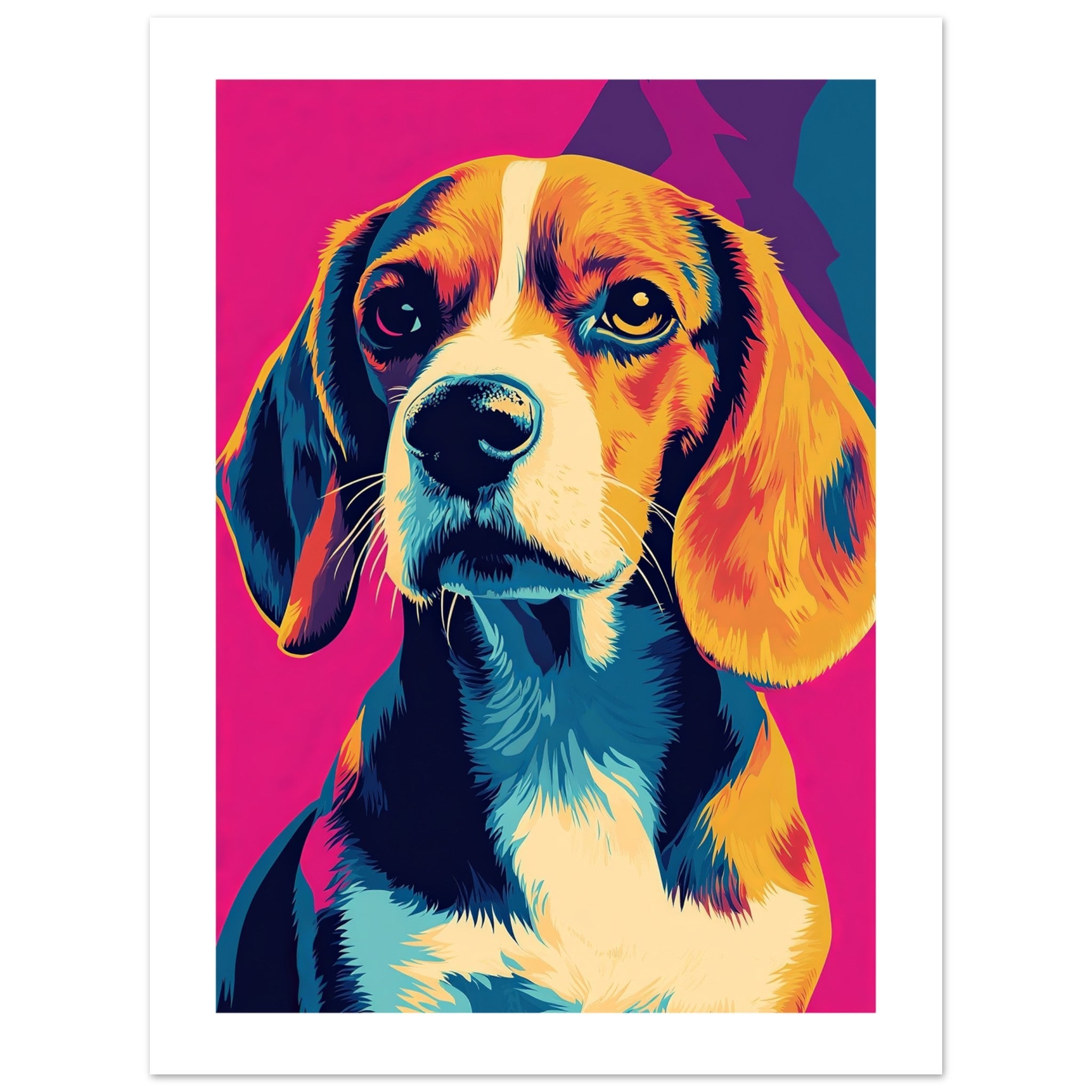Beagle poster / Beagle Art Work / Beagle Print