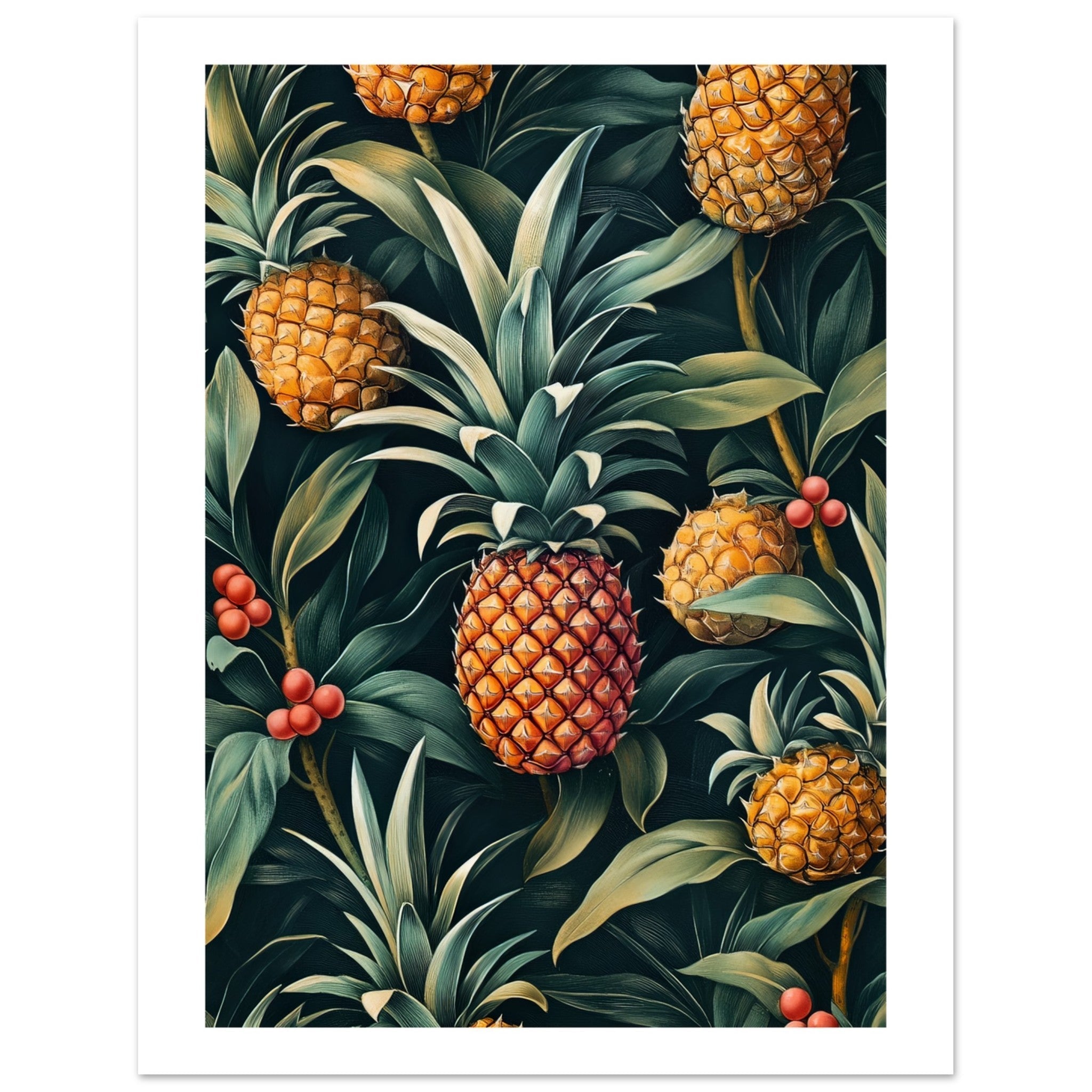 A pattern of Pineapples 1