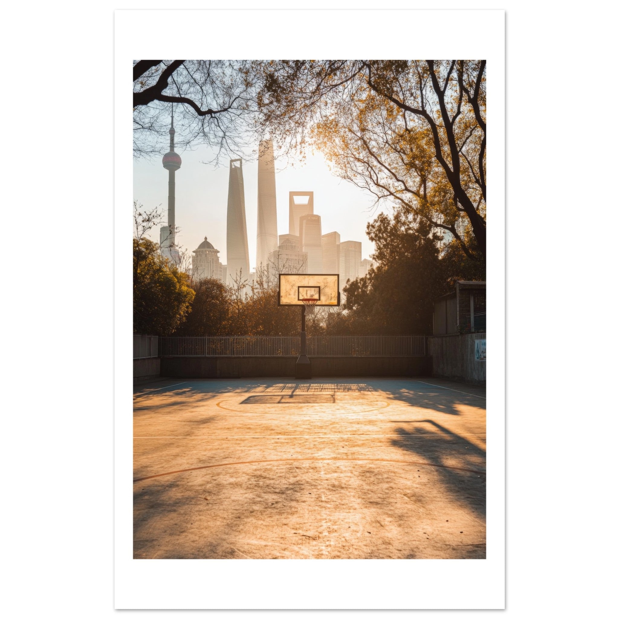 Basketball Court in Shanghai China 2