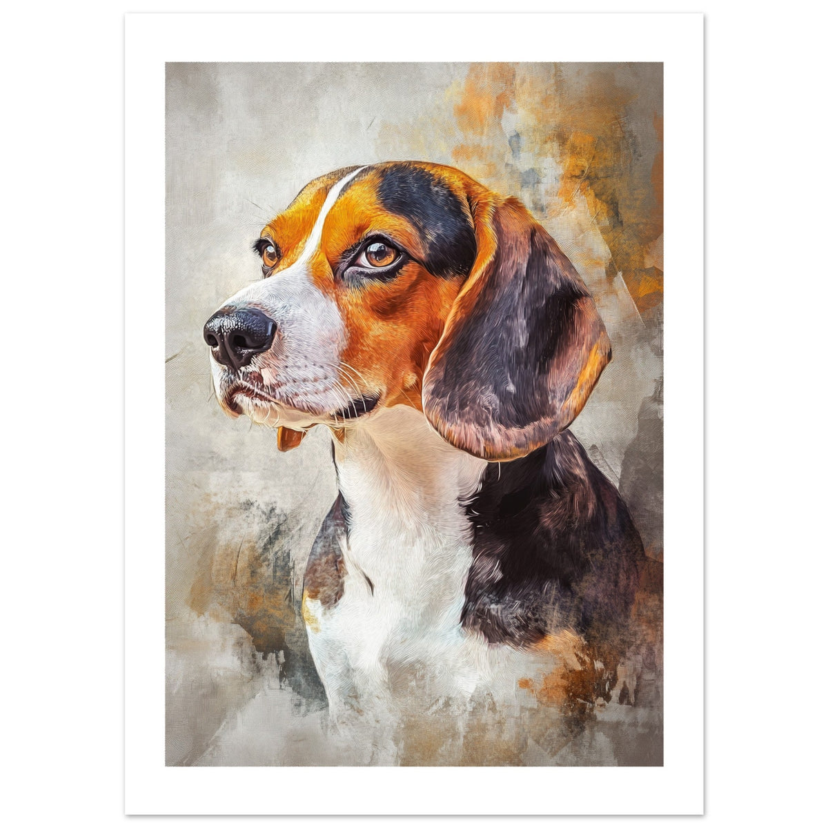 Beagle poster / Beagle Art Work / Beagle Print
