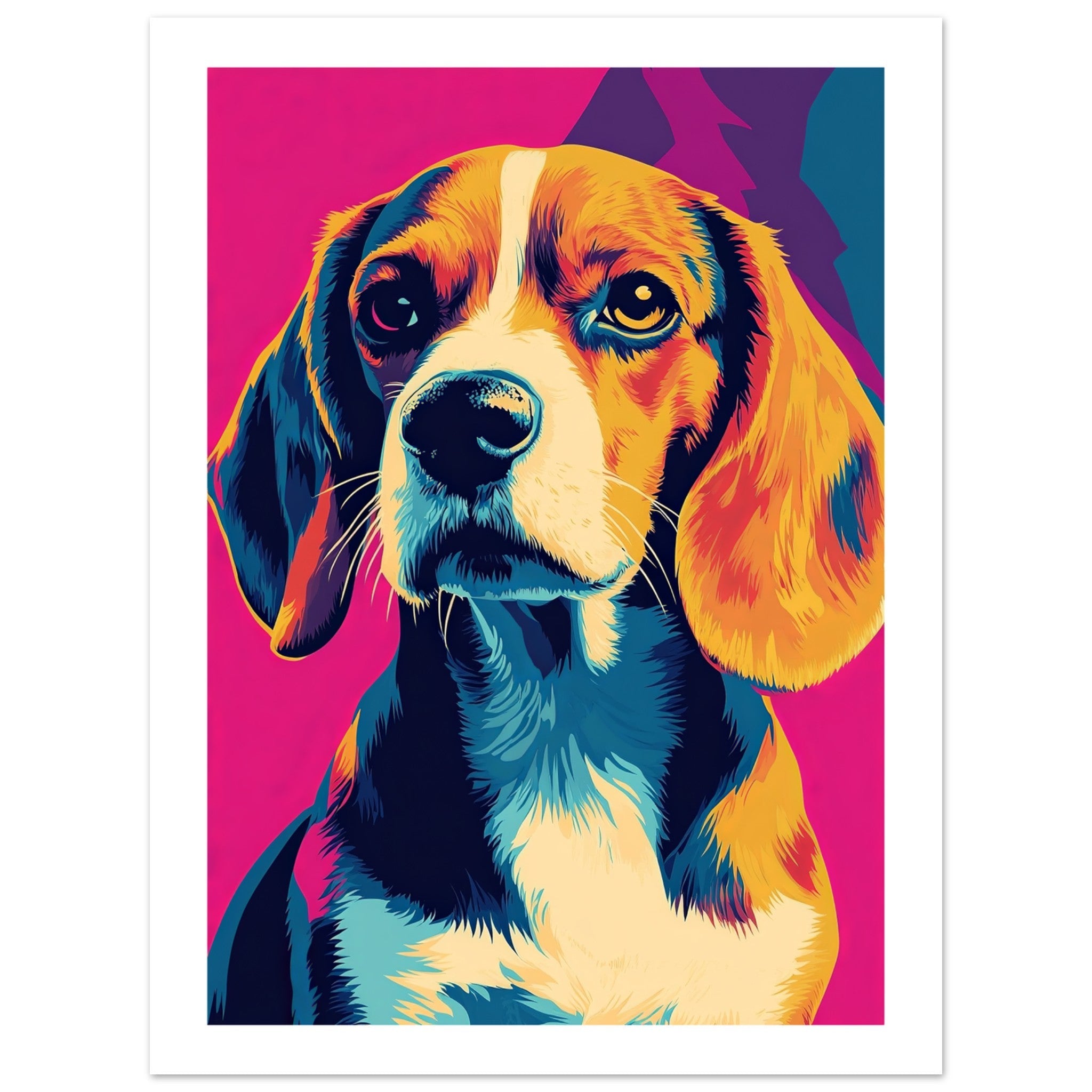 Beagle poster / Beagle Art Work / Beagle Print