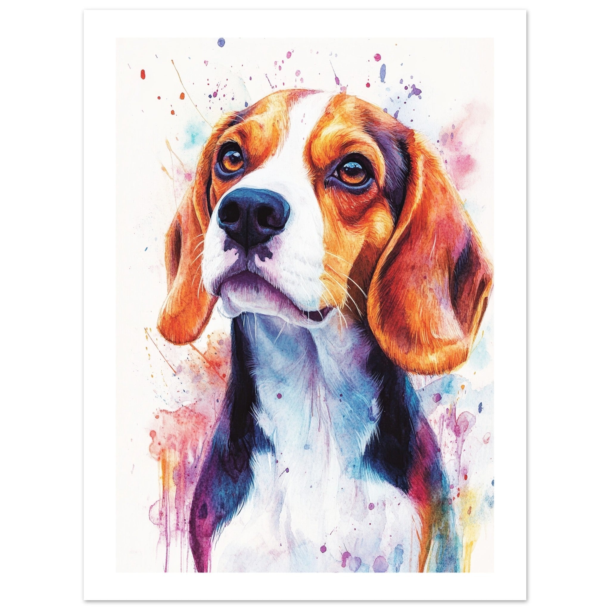 Beagle poster / Beagle Art Work / Beagle Print