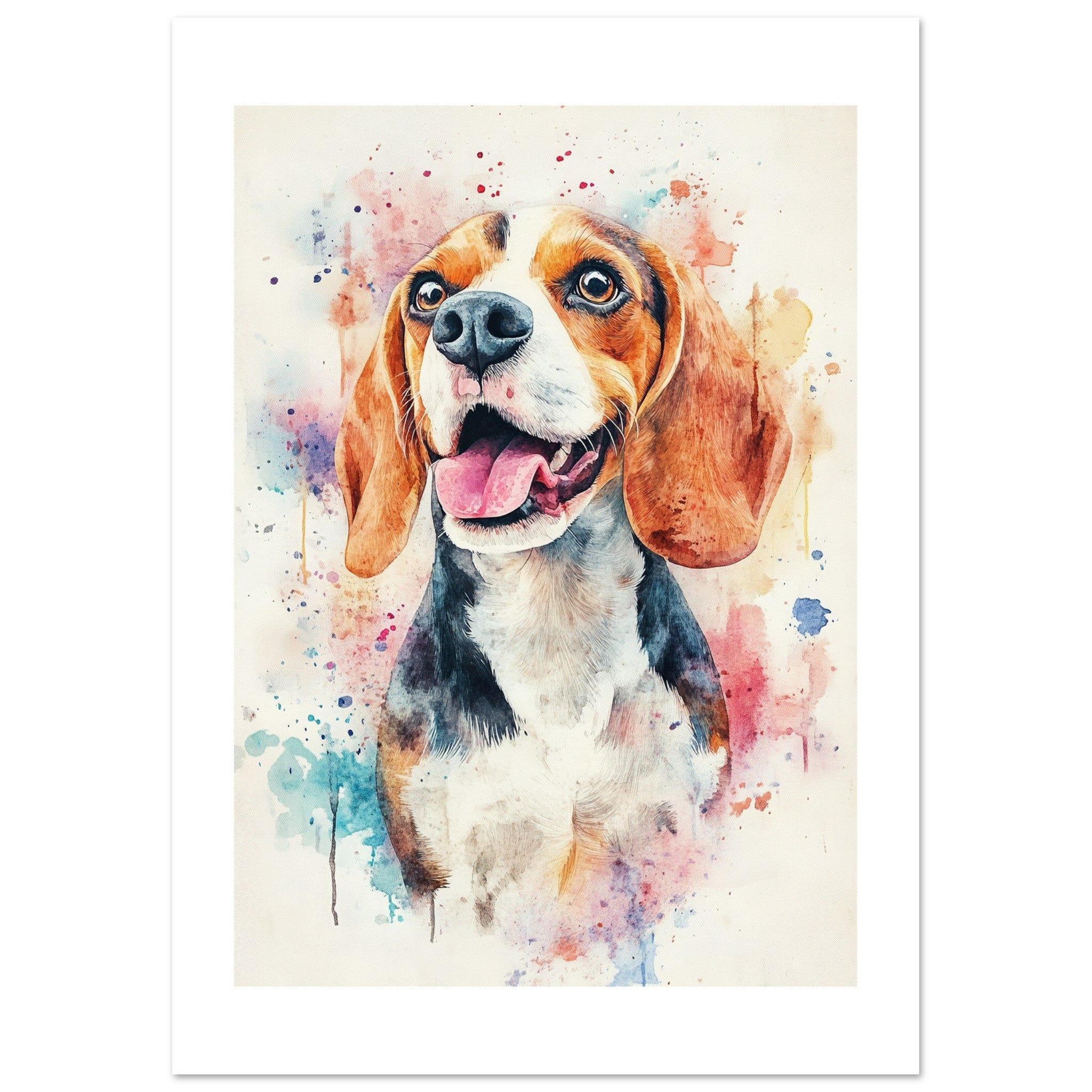 Beagle poster / Beagle Art Work / Beagle Print