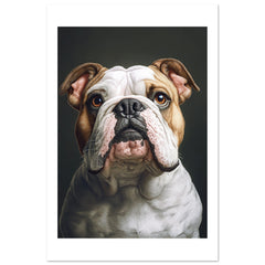 Bulldog Poster / Bulldog Art Work / Bulldog Print