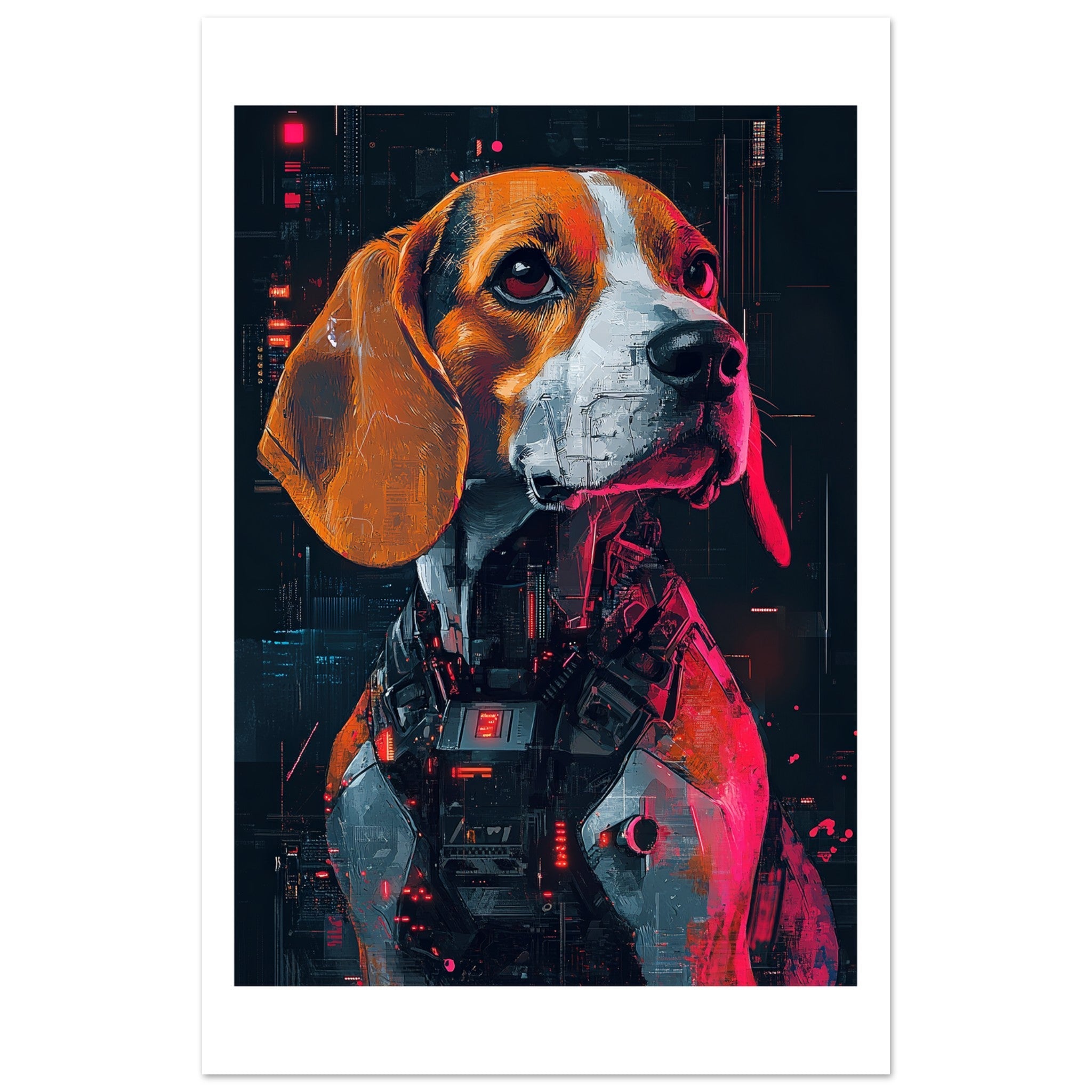 Beagle poster / Beagle Art Work / Beagle Print