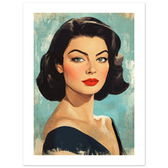 Ava Gardner Poster Art Print // Wall-Art Of Famous Ava Gardner