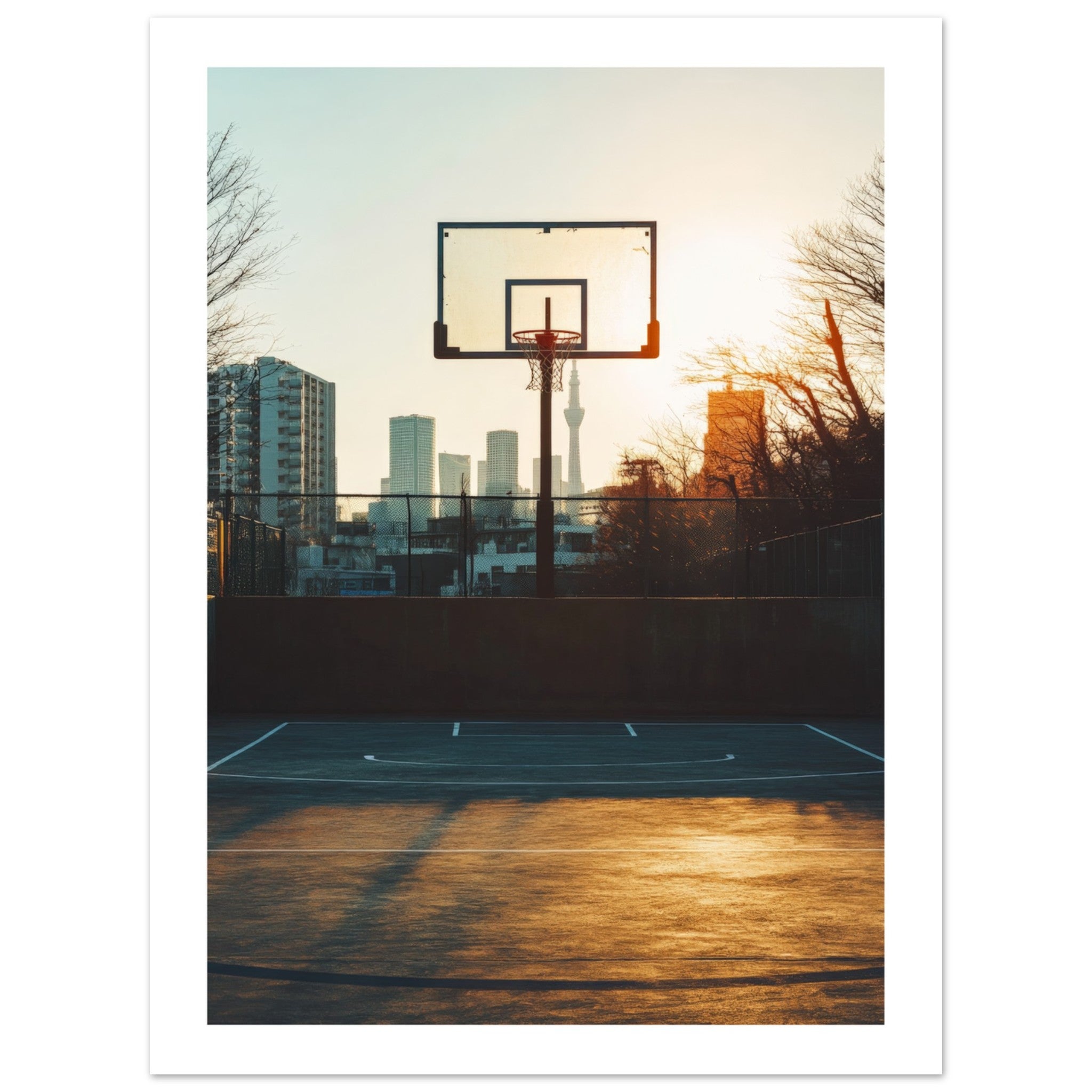 Basketball Court in Tokyo Japan 1