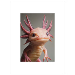 Axolotl portrait