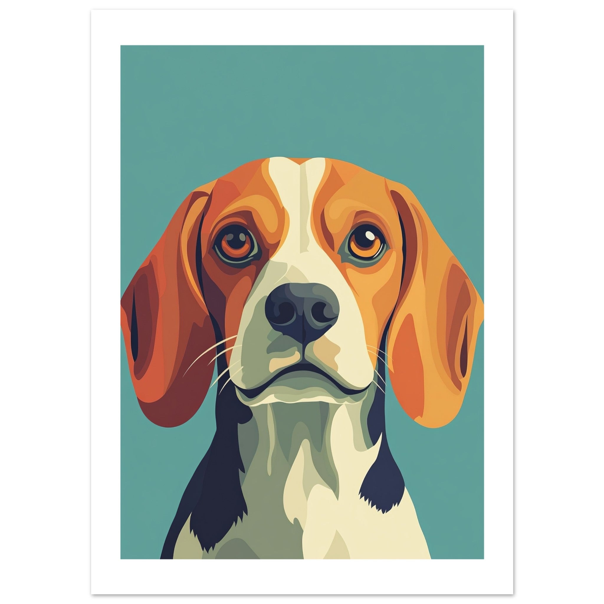 Beagle poster / Beagle Art Work / Beagle Print