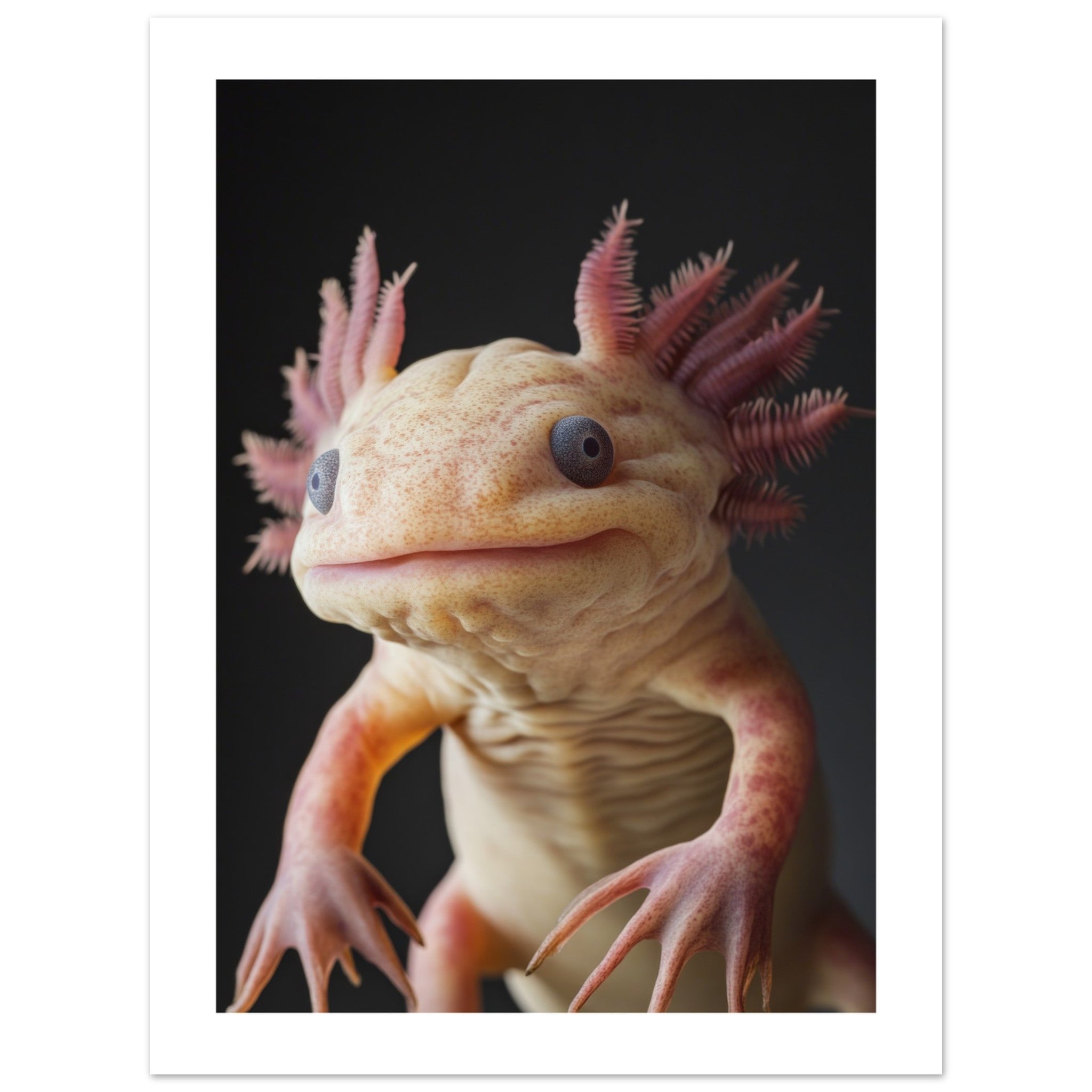Axolotl portrait 3