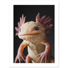 Axolotl portrait 3