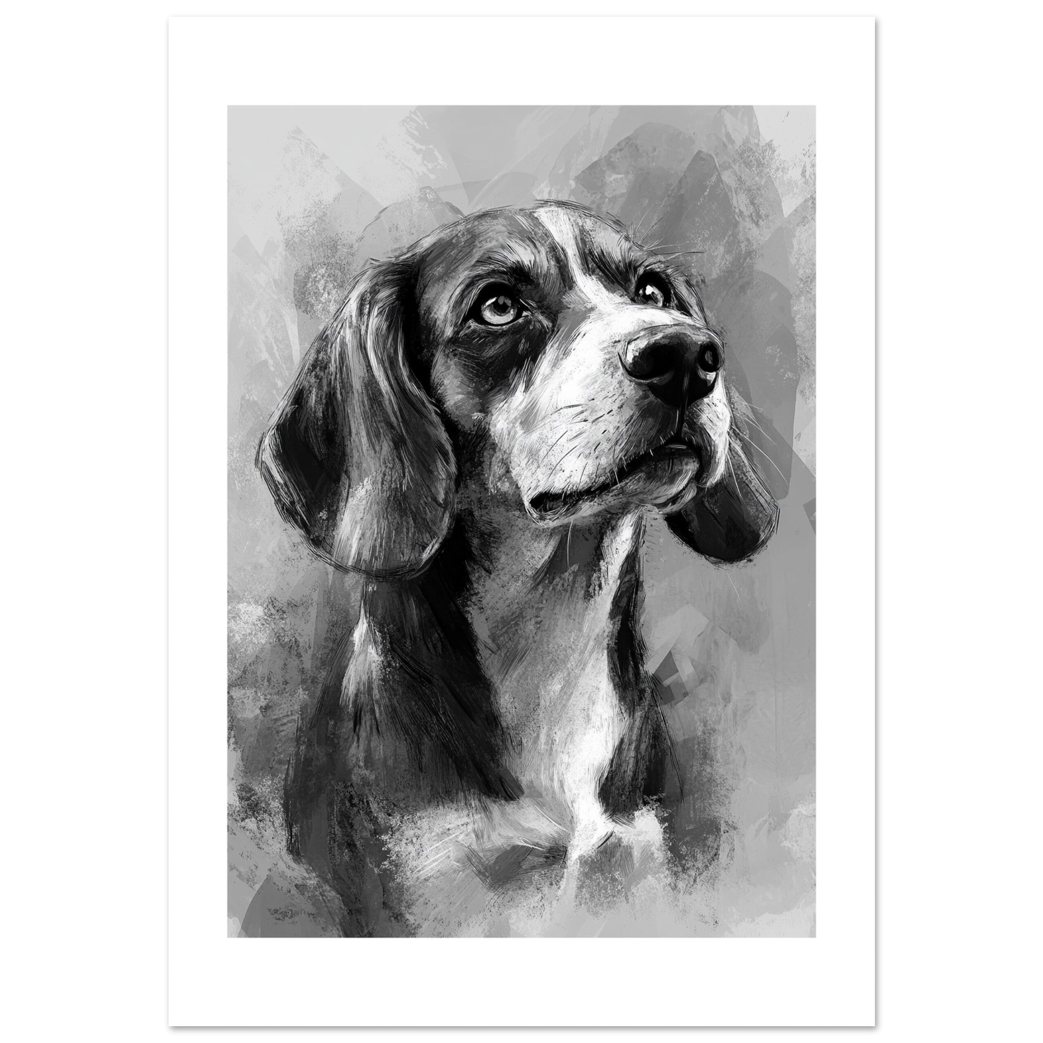 Beagle poster / Beagle Art Work / Beagle Print