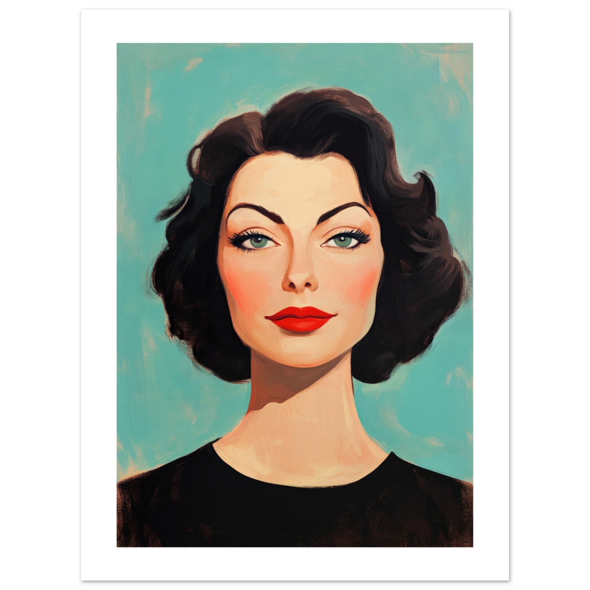 Ava Gardner Poster Art Print // Wall-Art Of Famous Ava Gardner