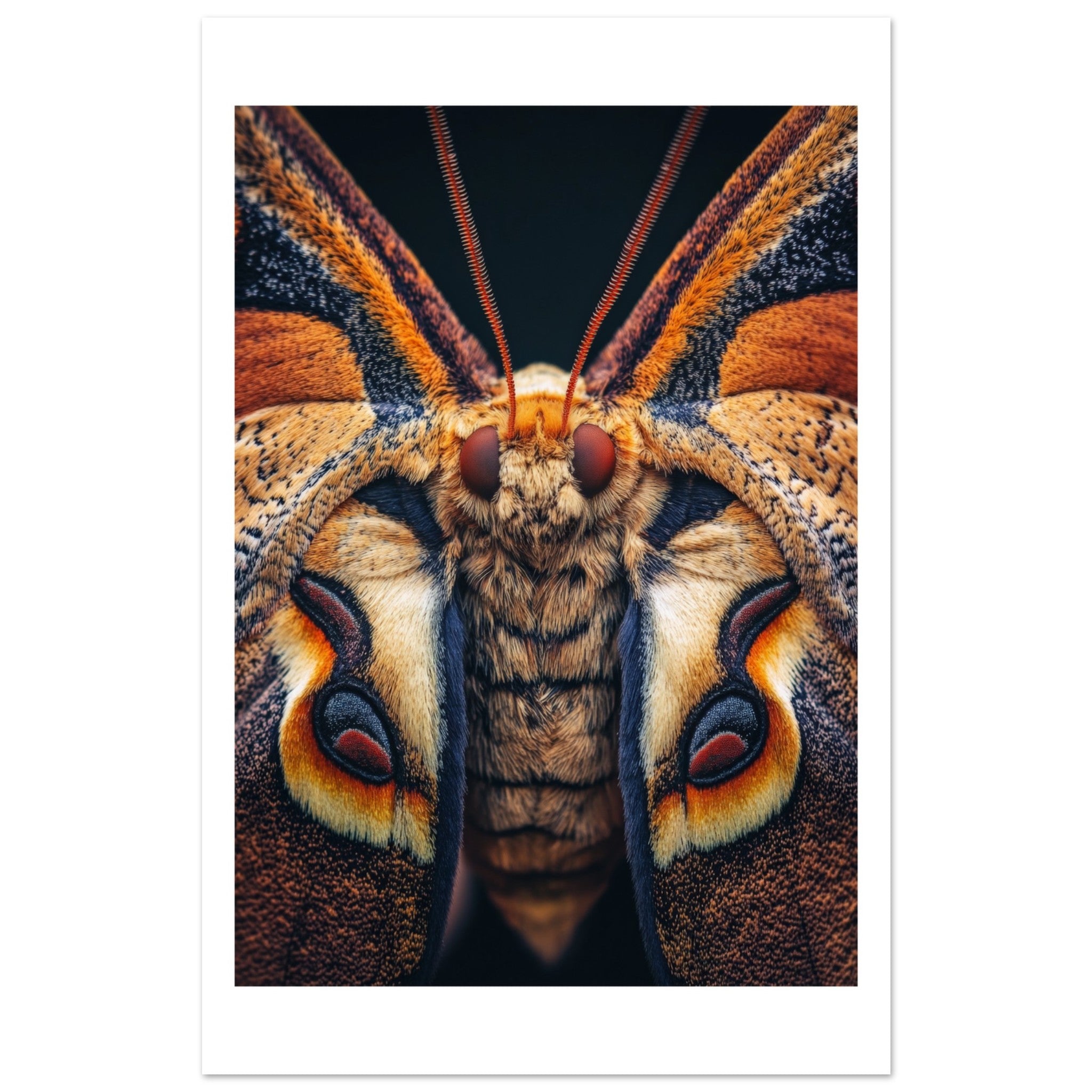 Atlas Moth portrait 1