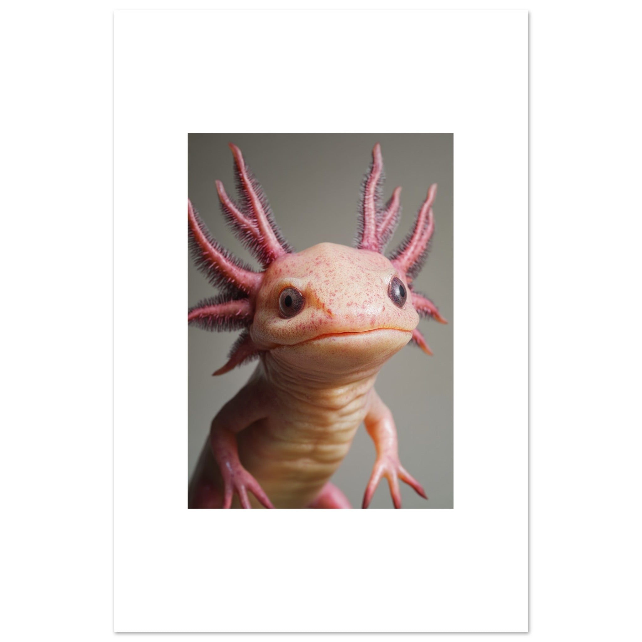 Axolotl portrait