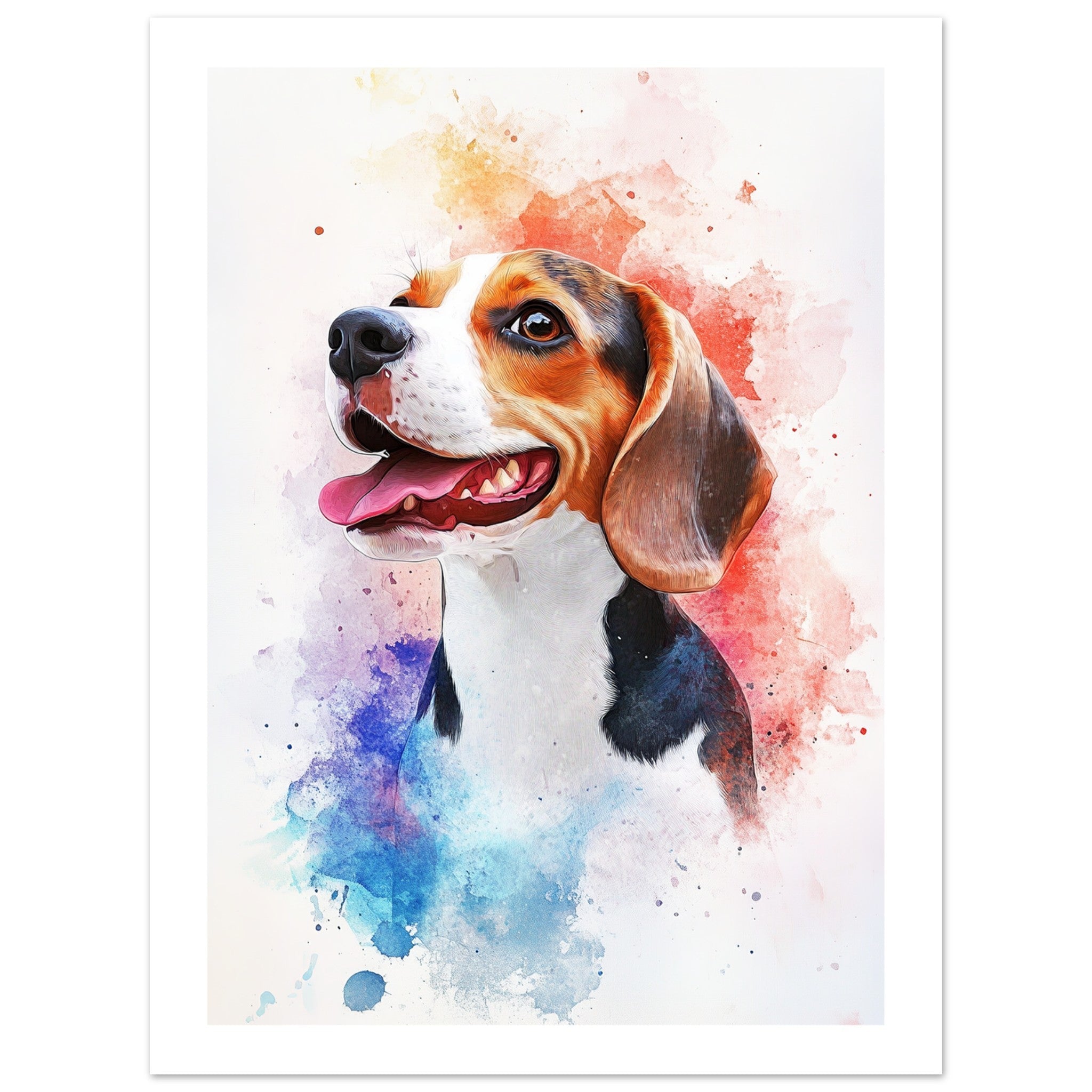 Beagle poster / Beagle Art Work / Beagle Print