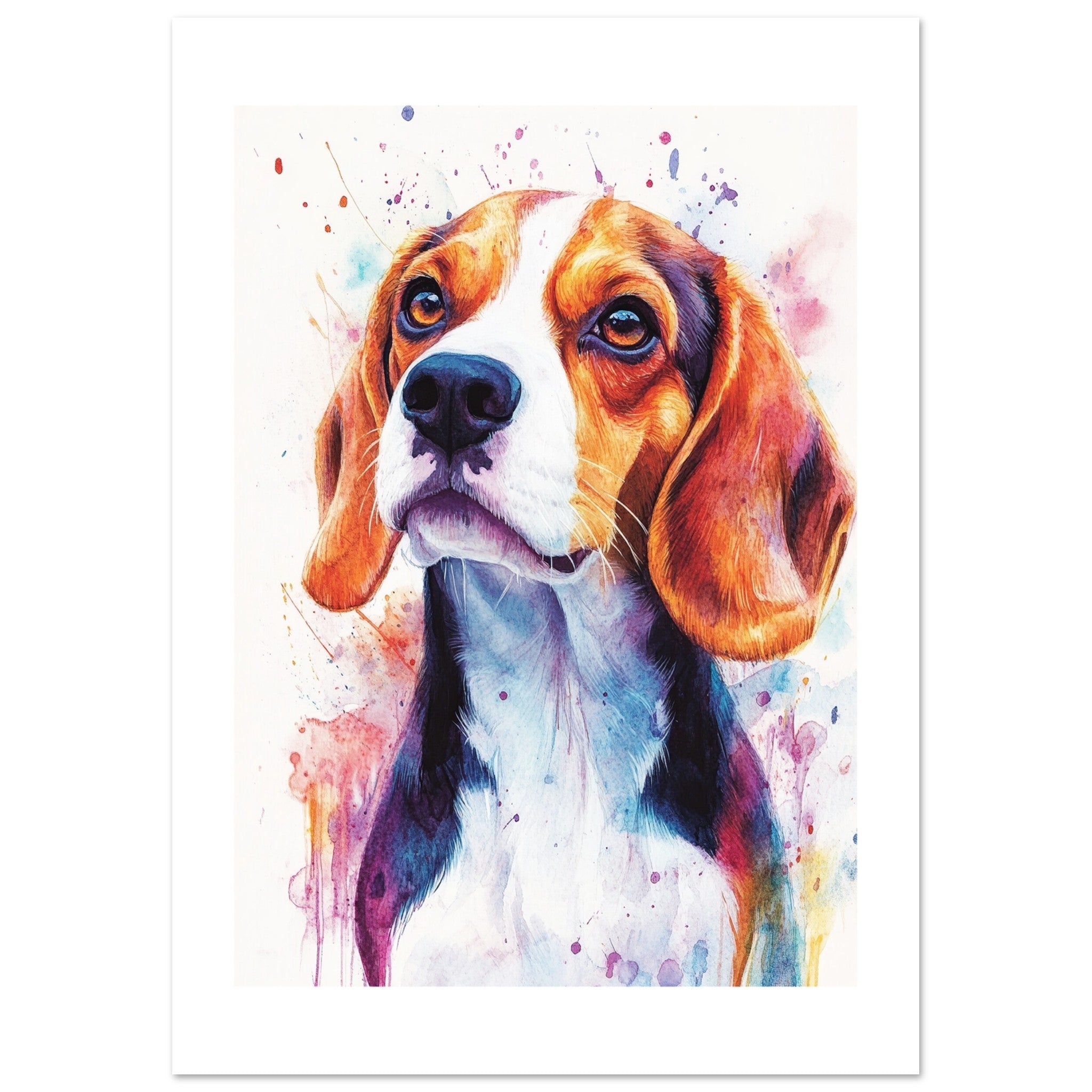 Beagle poster / Beagle Art Work / Beagle Print