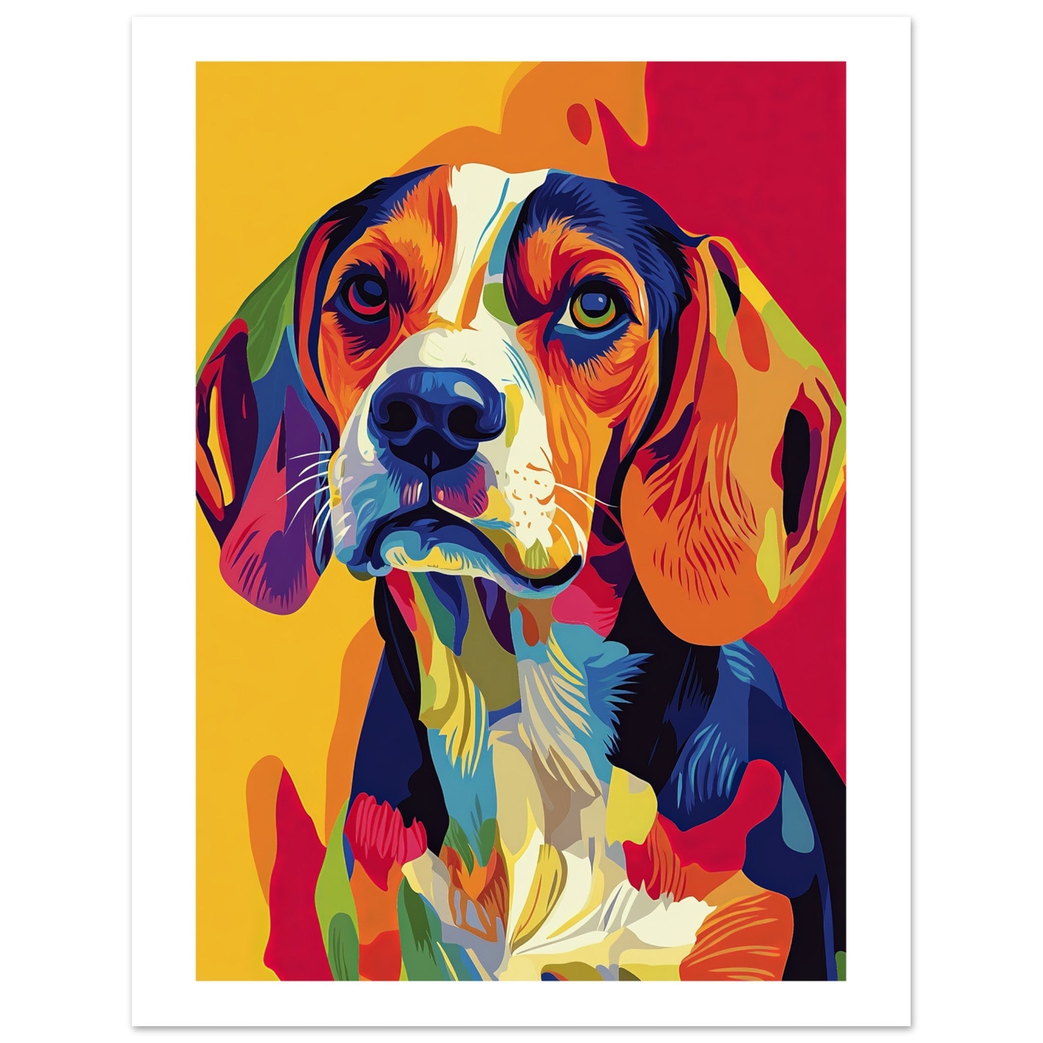 Beagle poster / Beagle Art Work / Beagle Print