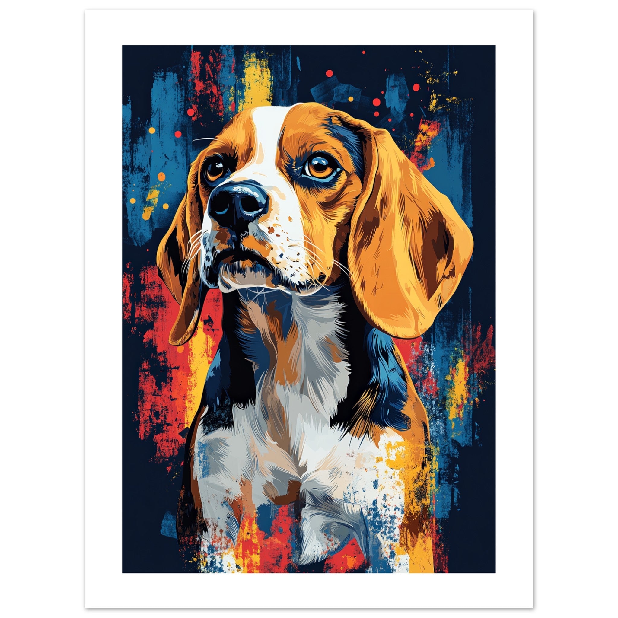 Beagle poster / Beagle Art Work / Beagle Print