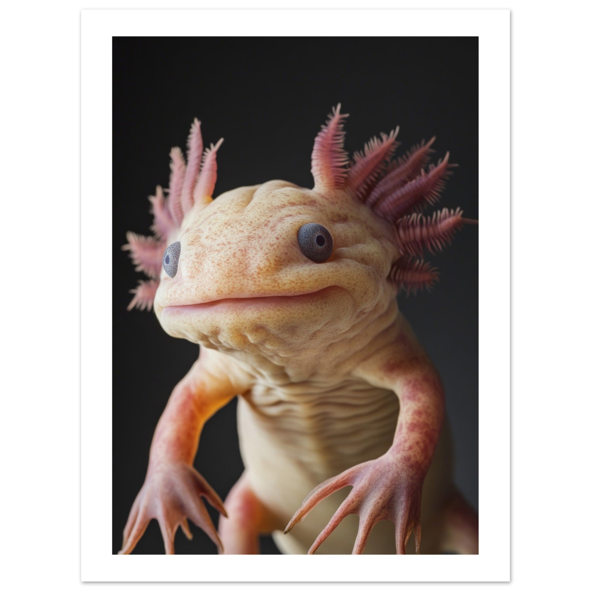 Axolotl portrait 3