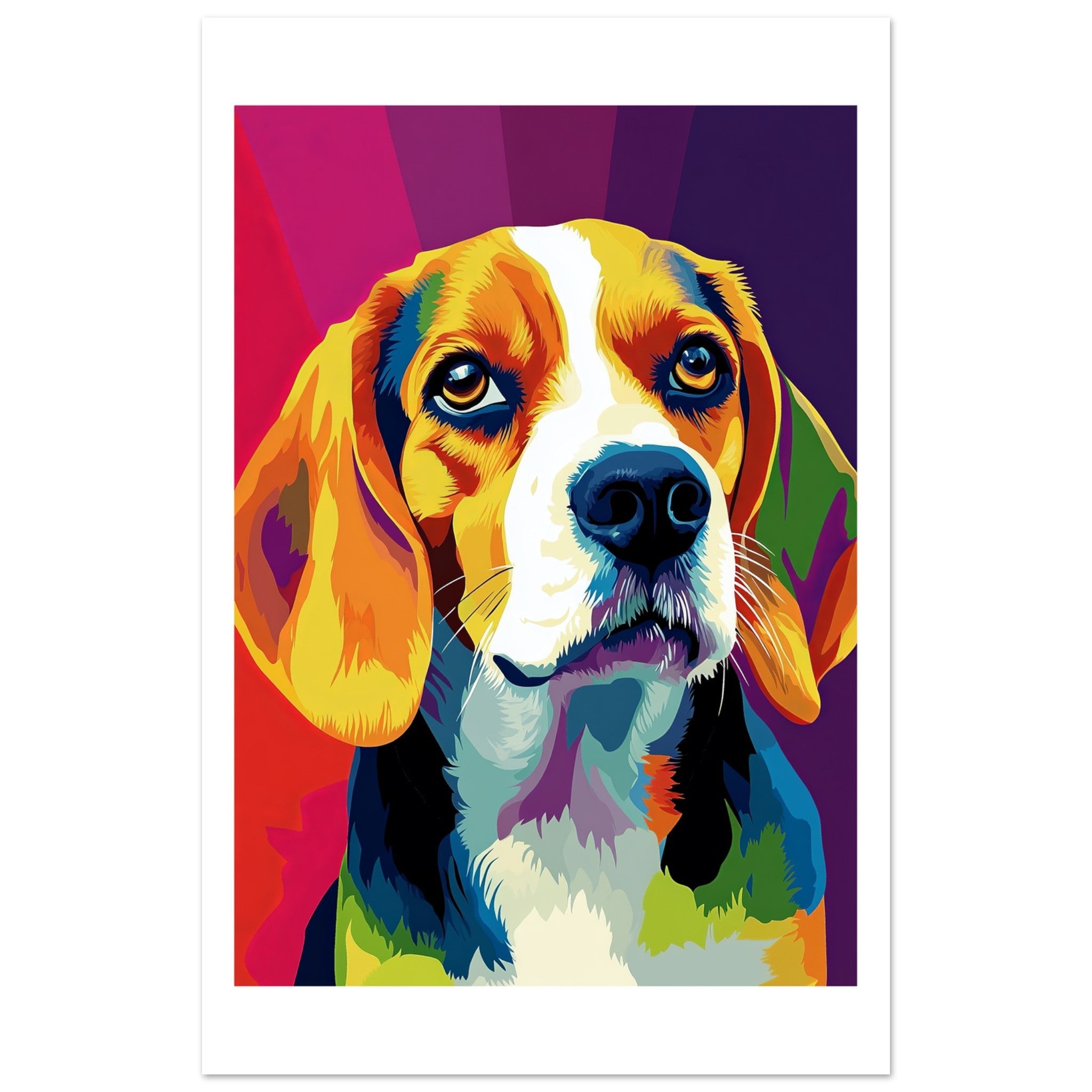 Beagle poster / Beagle Art Work / Beagle Print