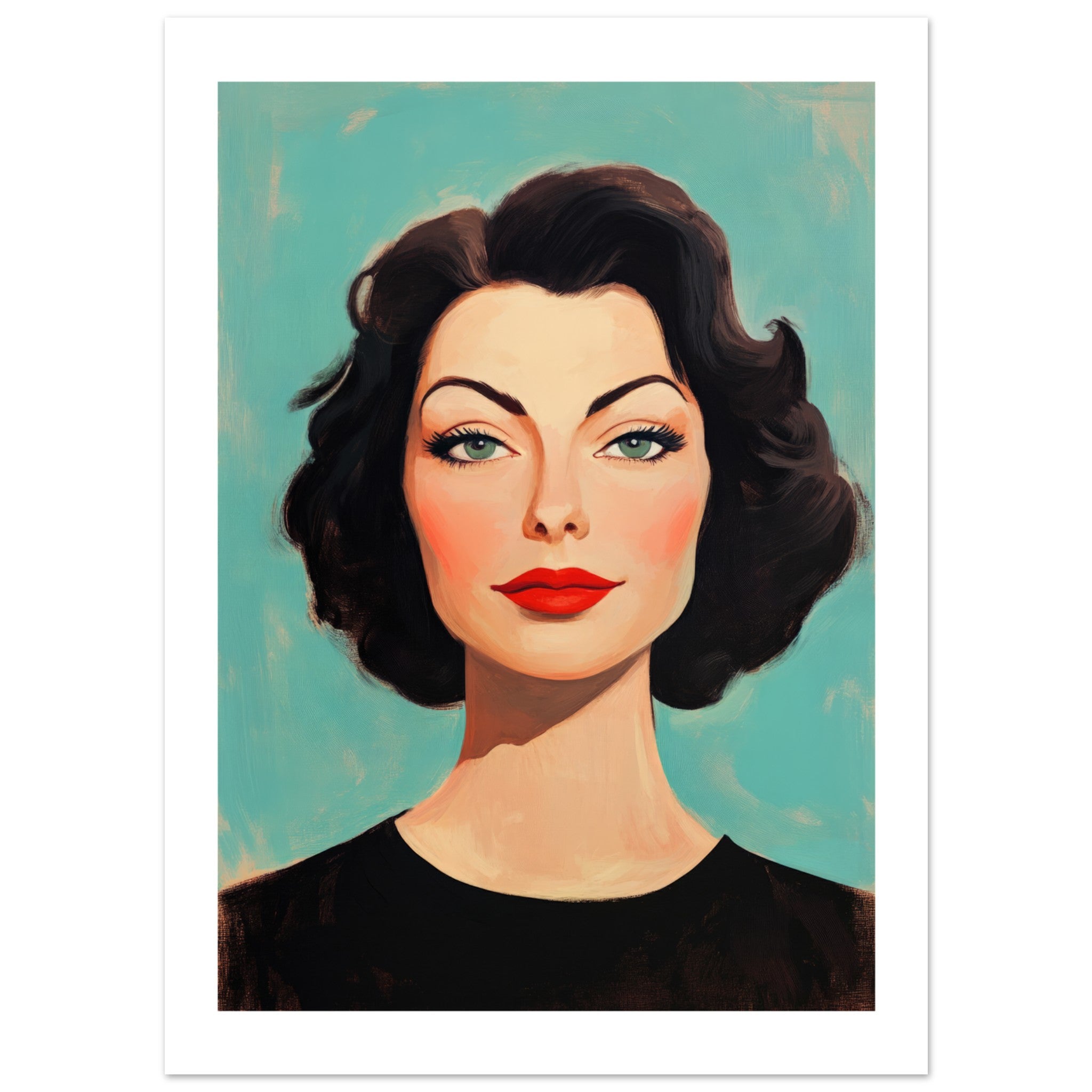 Ava Gardner Poster Art Print // Wall-Art Of Famous Ava Gardner