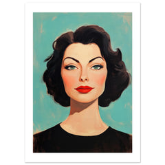 Ava Gardner Poster Art Print // Wall-Art Of Famous Ava Gardner