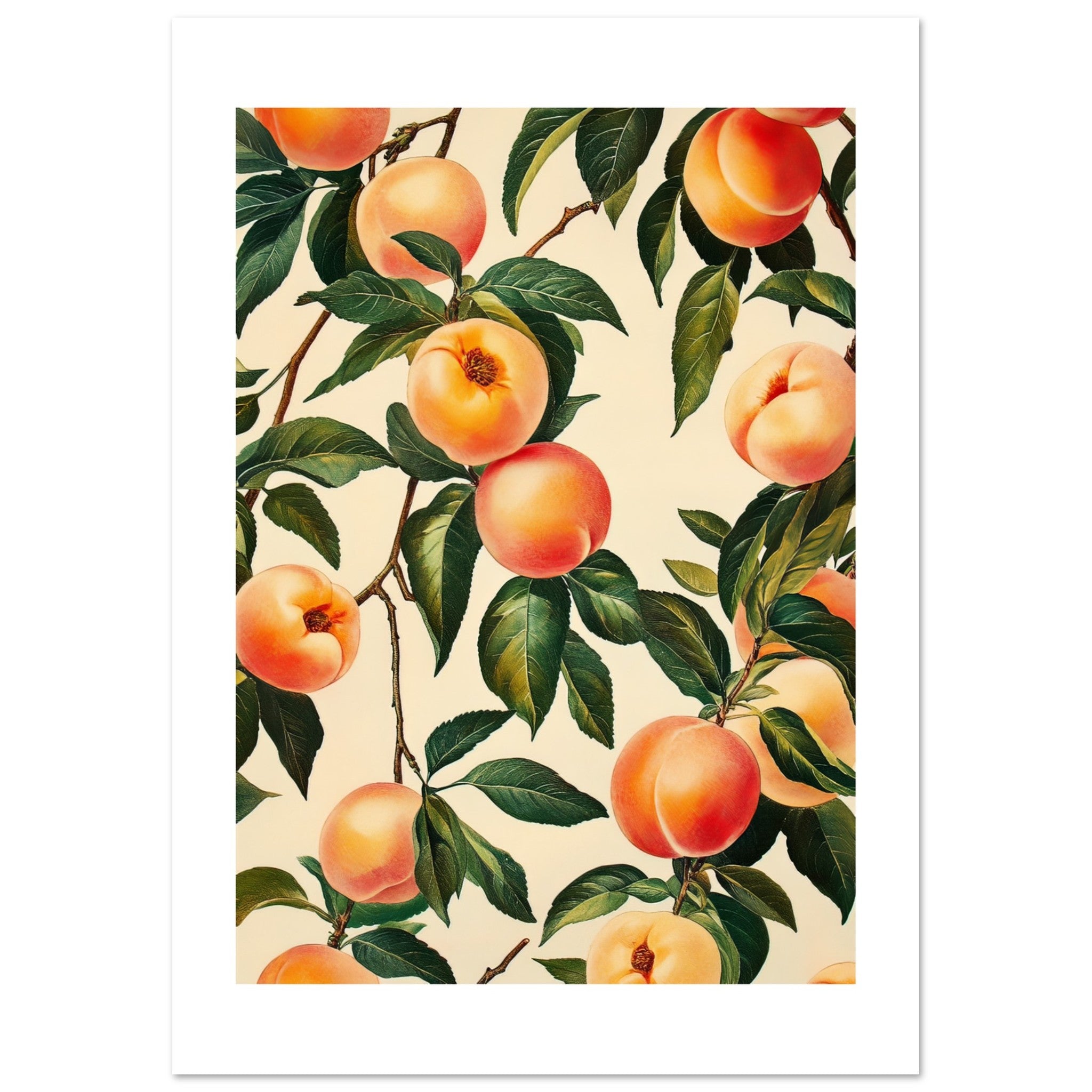 A pattern of Peaches 1