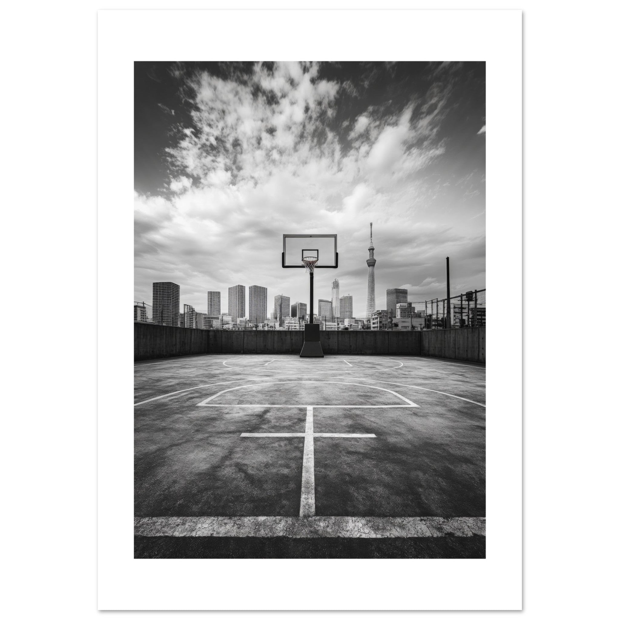 Basketball Court in Tokyo Japan 5