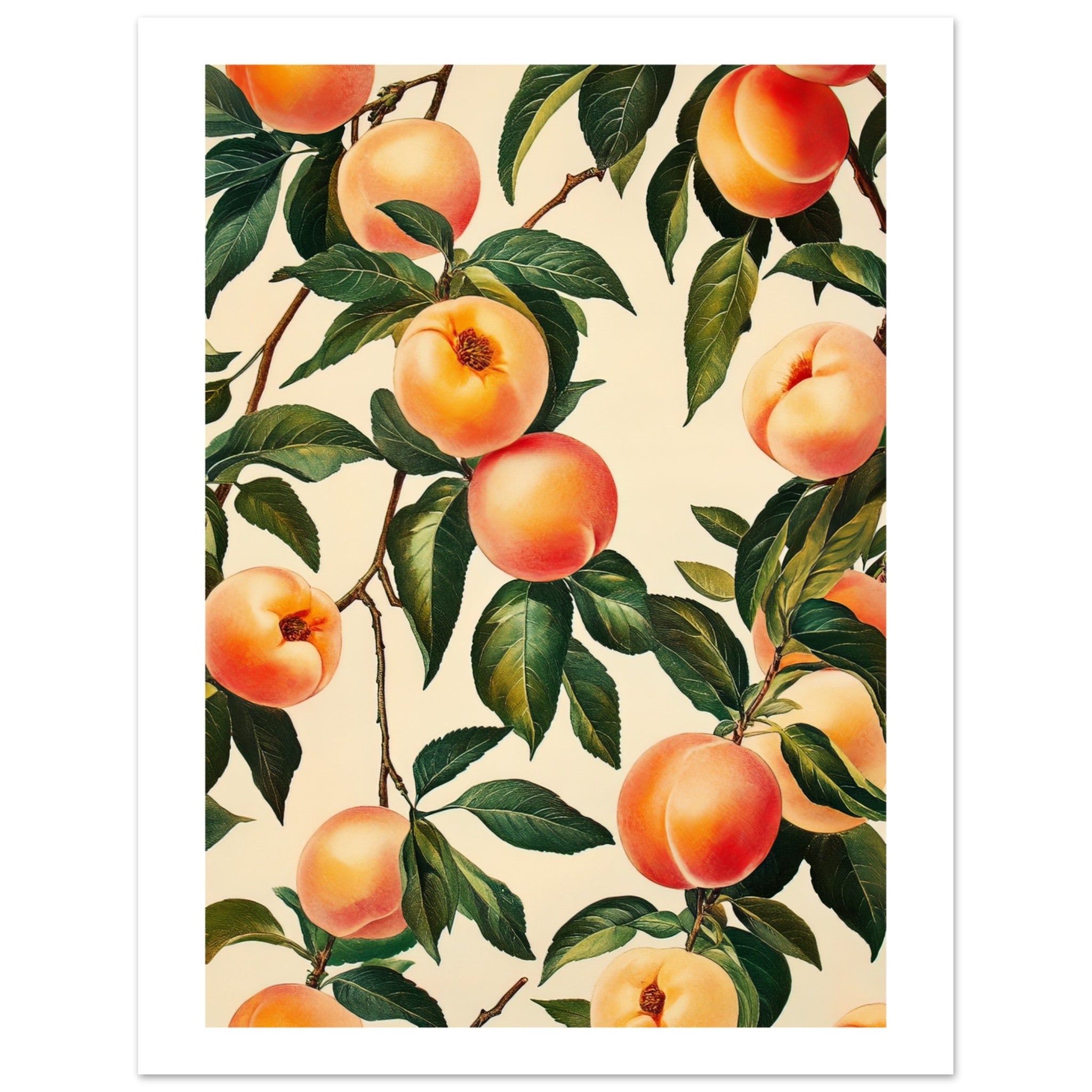 A pattern of Peaches 1