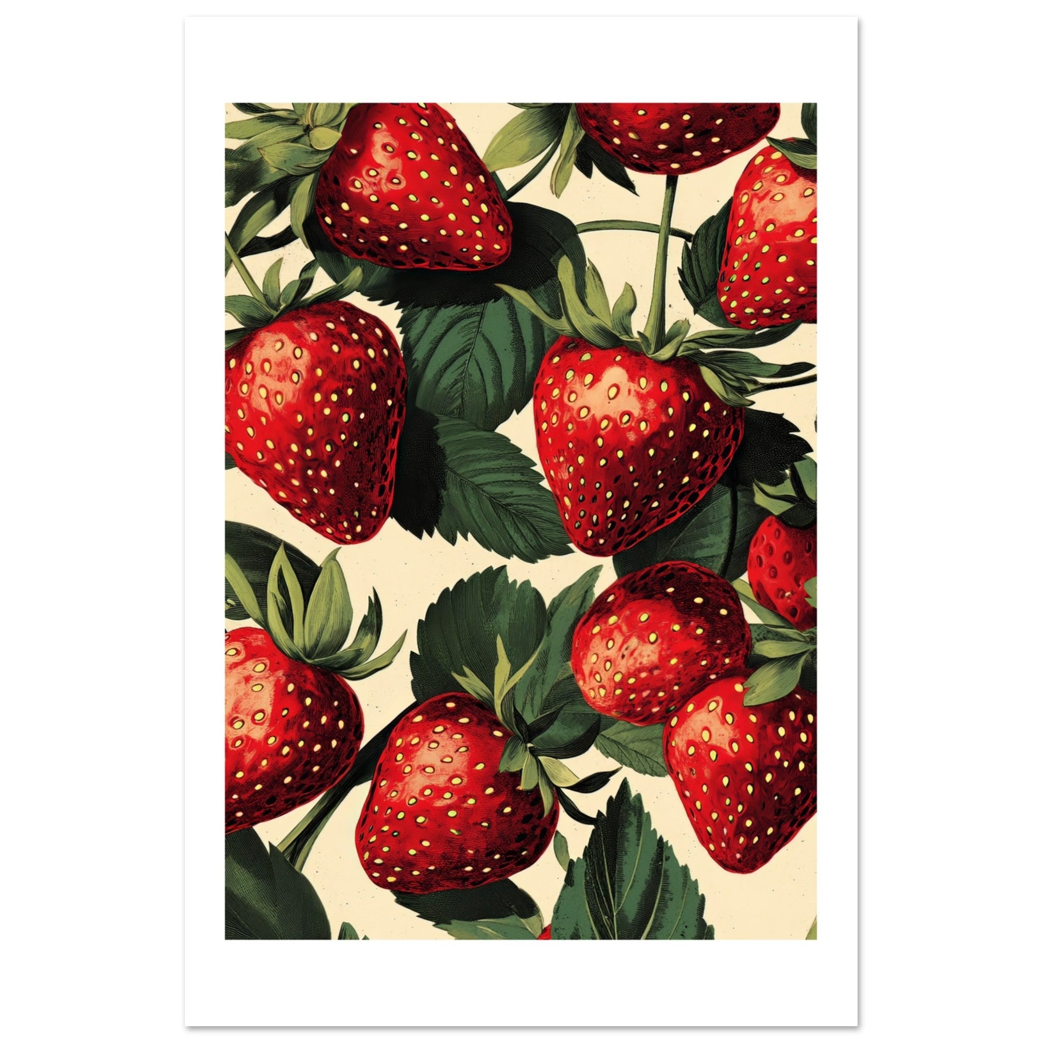 A pattern of Strawberries 1