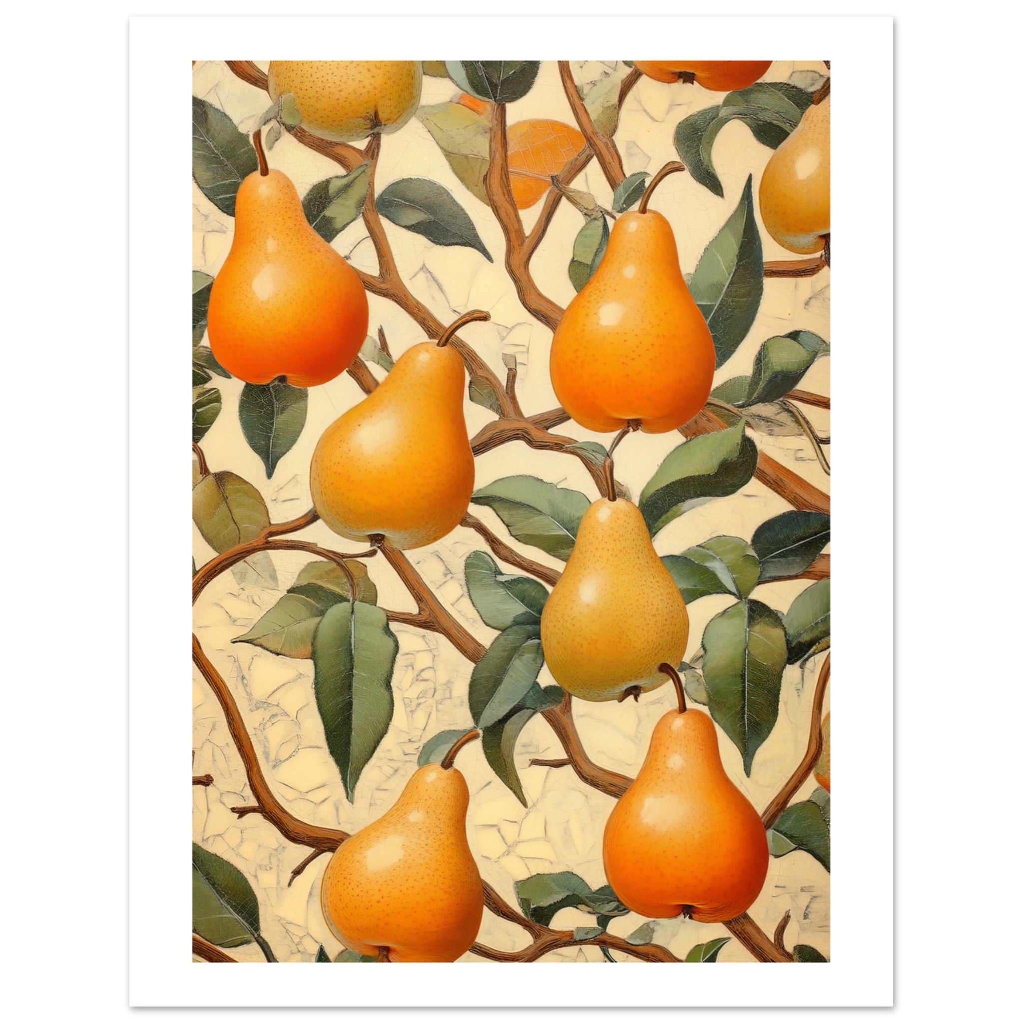 A pattern of pears 1