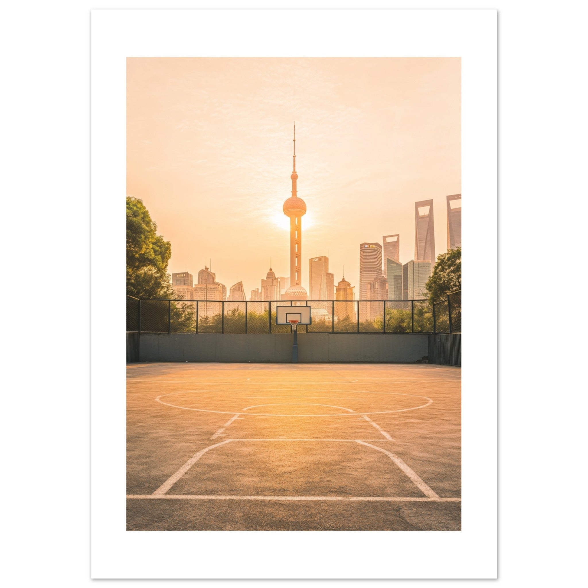 Basketball Court in Shanghai China 3