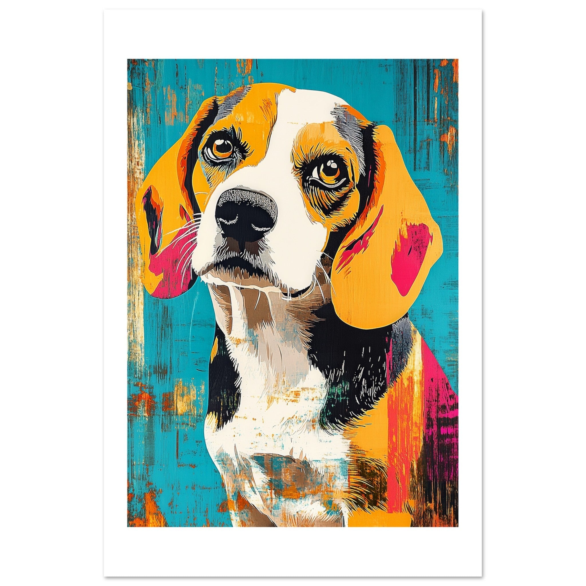 Beagle poster / Beagle Art Work / Beagle Print