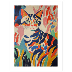 Bengal Cat Inspired by Matisse 2