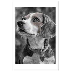 Beagle poster / Beagle Art Work / Beagle Print
