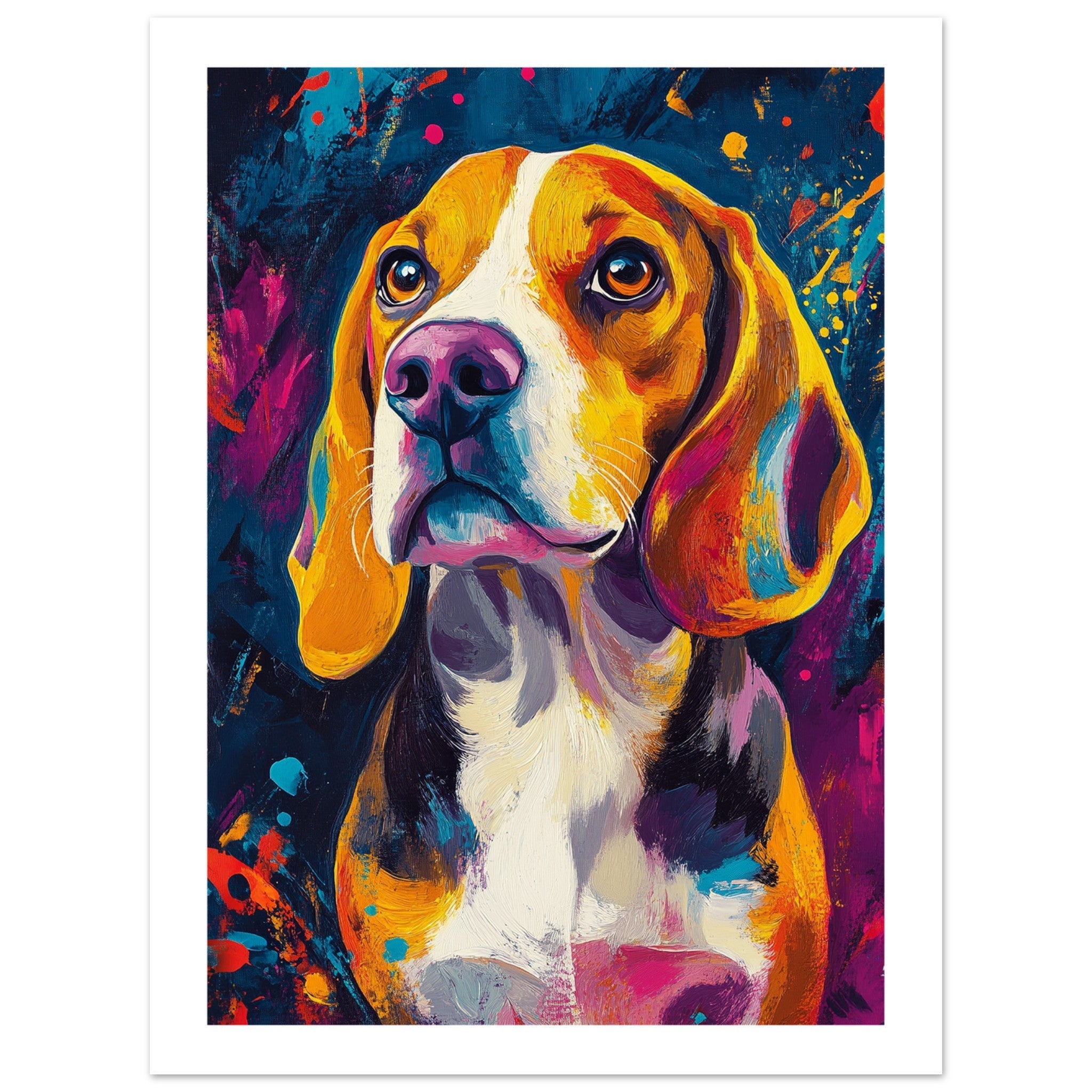 Beagle poster / Beagle Art Work / Beagle Print